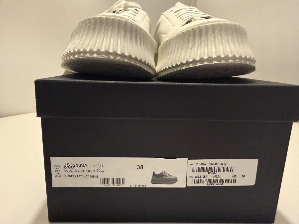 Jil Sander Jill Sander Leather Sneaker Size US 8 / IT 38 - 4 Thumbnail