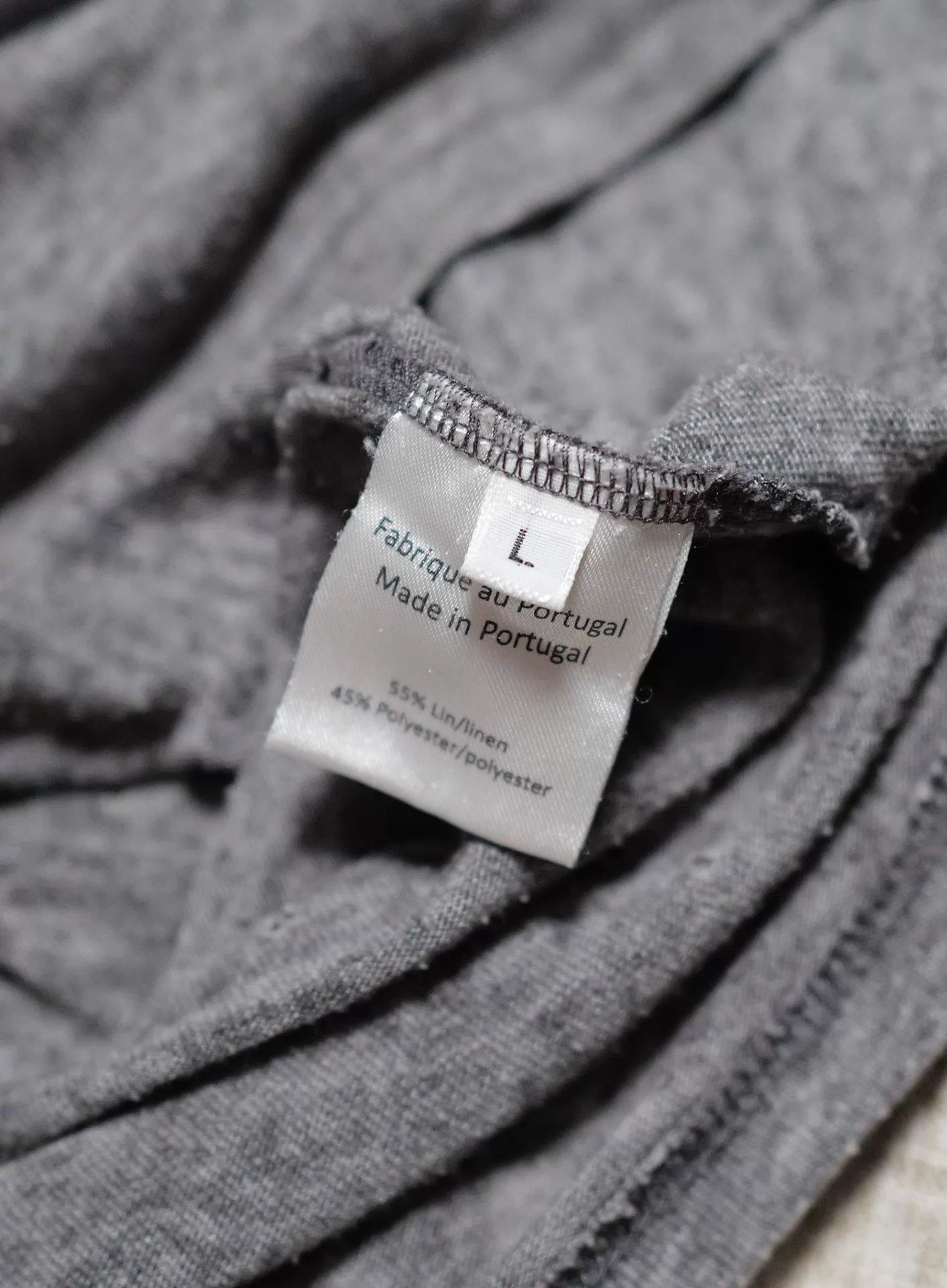 Balmain Balmain 09AW Snow Gray Destroyed LS T-shirt Size L / US 10 / IT 46 - 4 Thumbnail