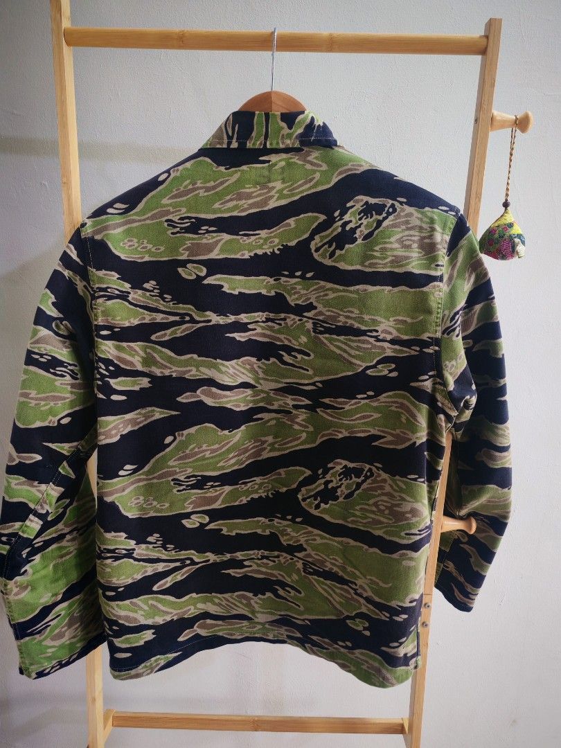 Vintage Tiger Stripe Camo Vietnam War Vintage Jacket Size US S / EU 44-46 / 1 - 5 Thumbnail