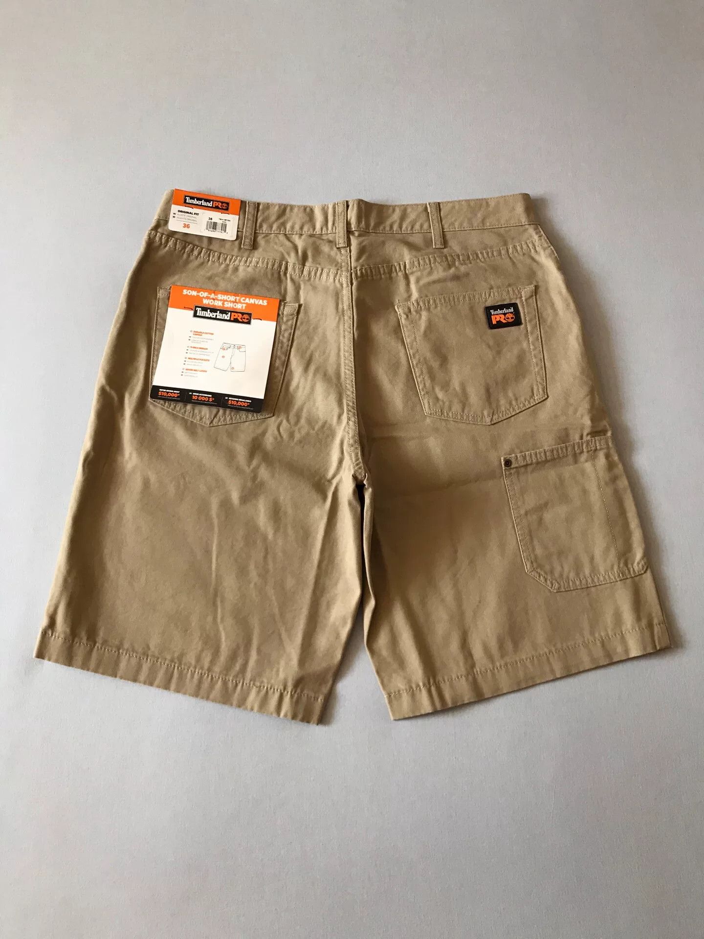 Timberland Timberland PRO Canvas Work Shorts W36 Size US 36 / EU 52 - 1 Thumbnail