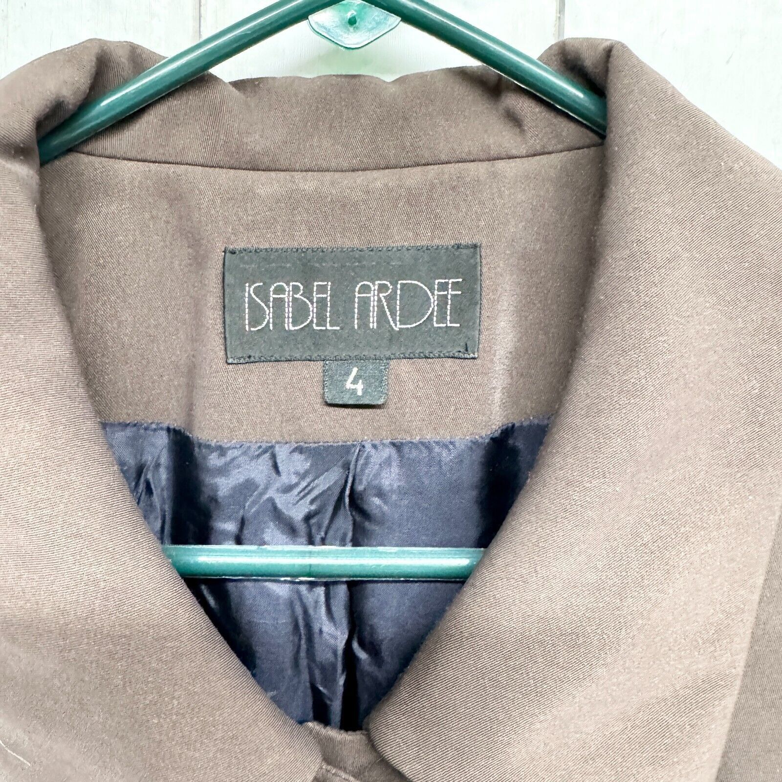 Vintage Isabel Ardee Blazer Size 4 Single Breasted Pocket Slim Fit Size S / US 4 / IT 40 - 2 Thumbnail