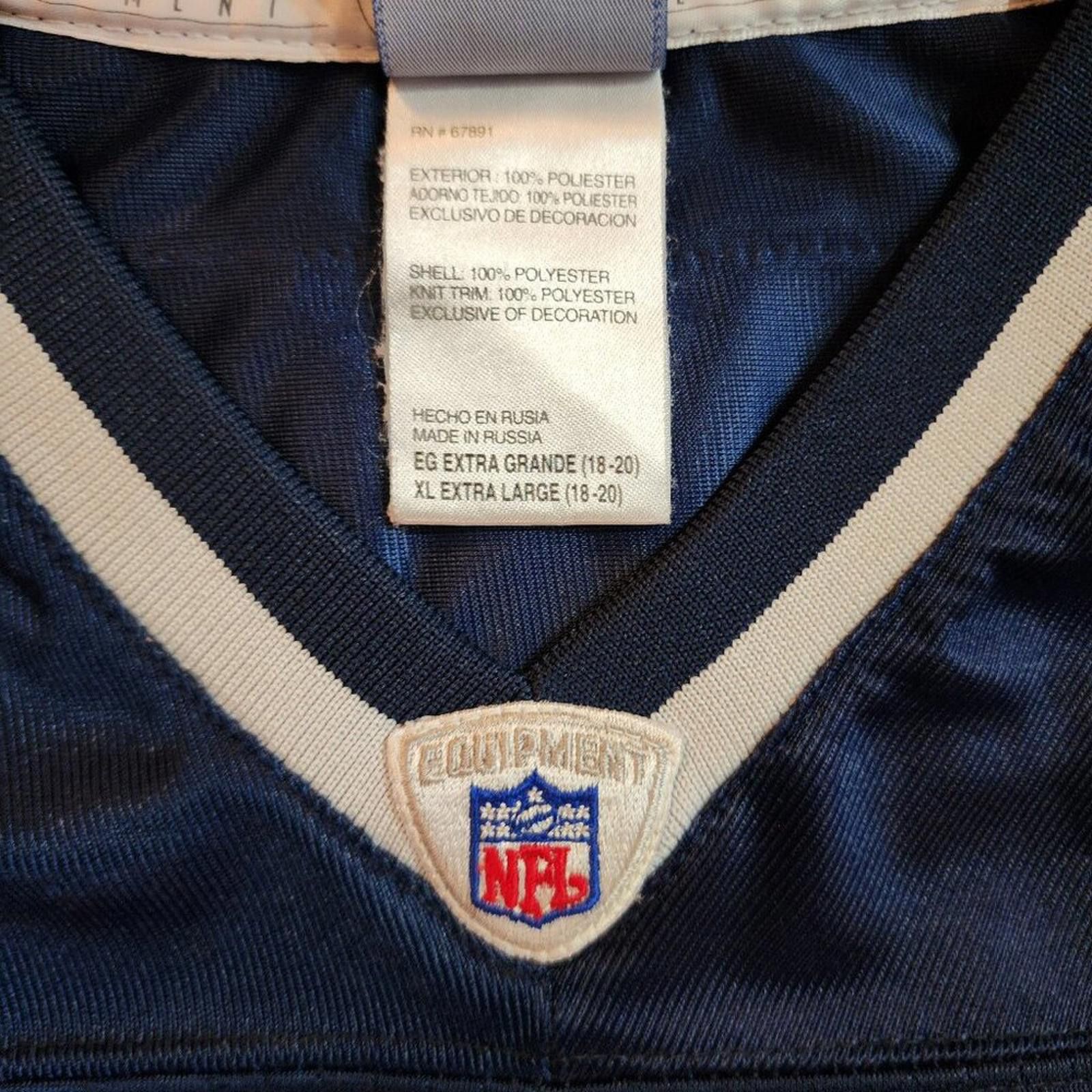 Reebok Tom Brady Jersey NFL Reebok On Field Patriots Size XL +2 L Size US XL / EU 56 / 4 - 8 Thumbnail
