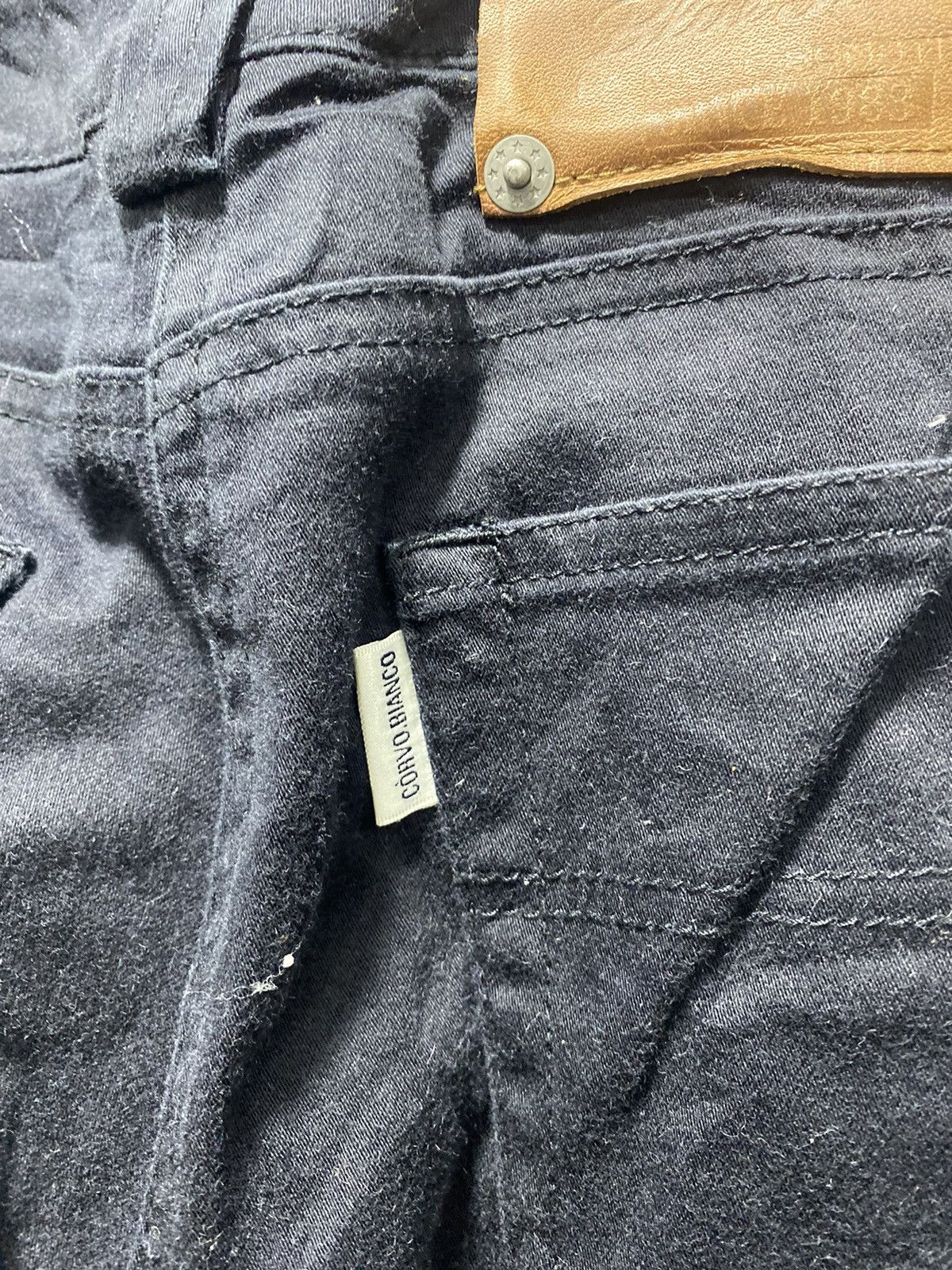 Japanese Brand Sick☠️ Corvo Bianco Flare Bondage Punk Grunge Lgb Gothic Size US 26 / EU 42 - 14 Thumbnail