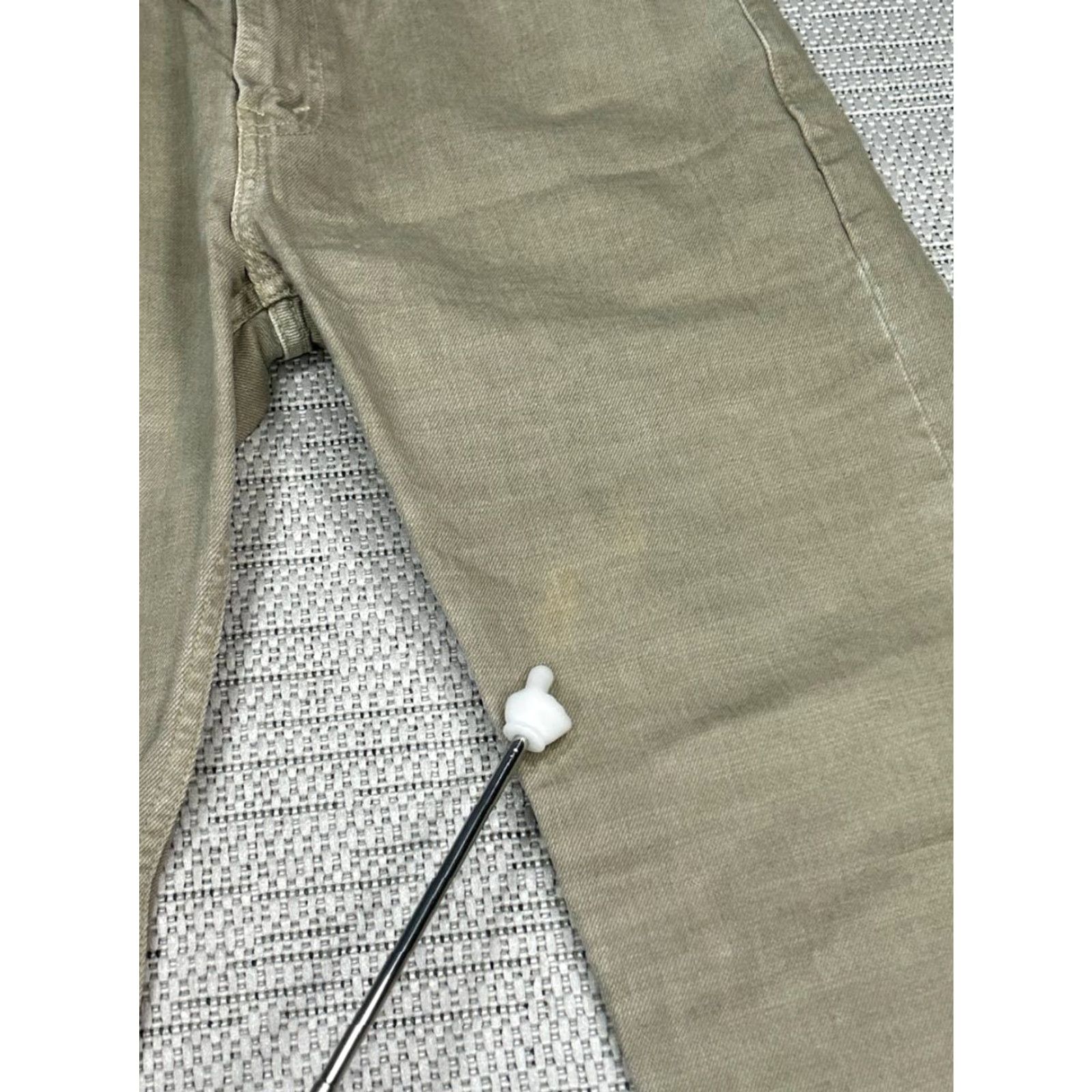 Levi's Levi's 505 Jeans Mens 32 Beige Denim Mid Rise Original Straight Fit 32x31 (Regular) Pants Size US 32 / EU 48 - 2 Thumbnail