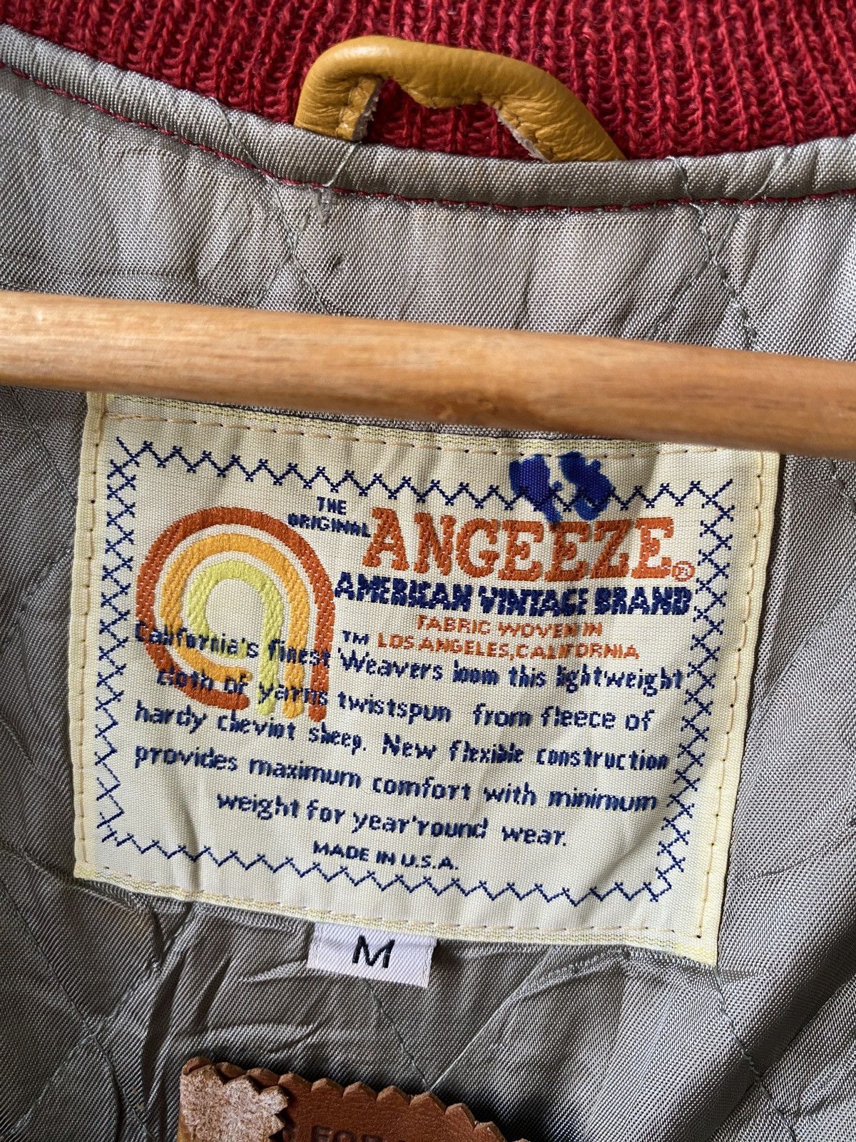 Golden Bear × Vintage Vintage 90s Golden Bear Pittsburgh Angeeze Varsity Jacket Size US M / EU 48-50 / 2 - 11 Thumbnail
