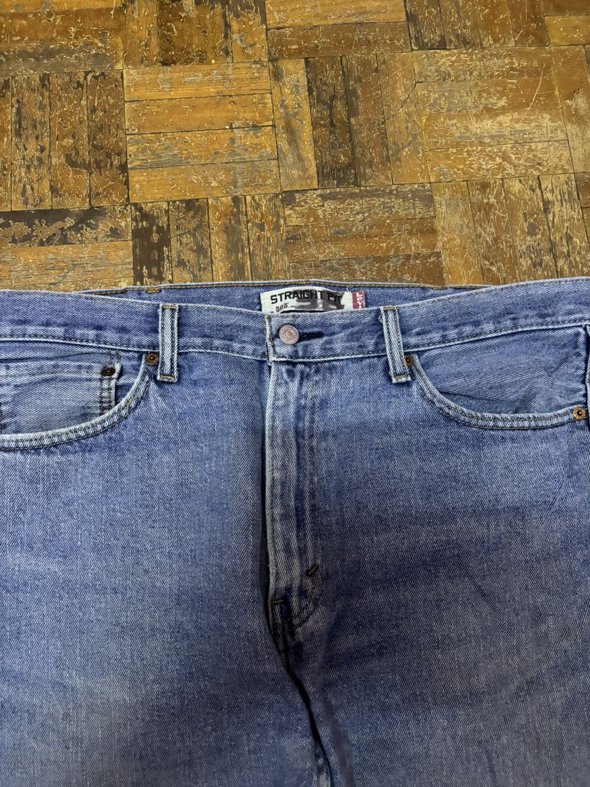 Jean × Levi's × Vintage Vintage Levis 505 Regular Fit Men Jeans (Size 38) Size US 38 / EU 54 - 5 Thumbnail