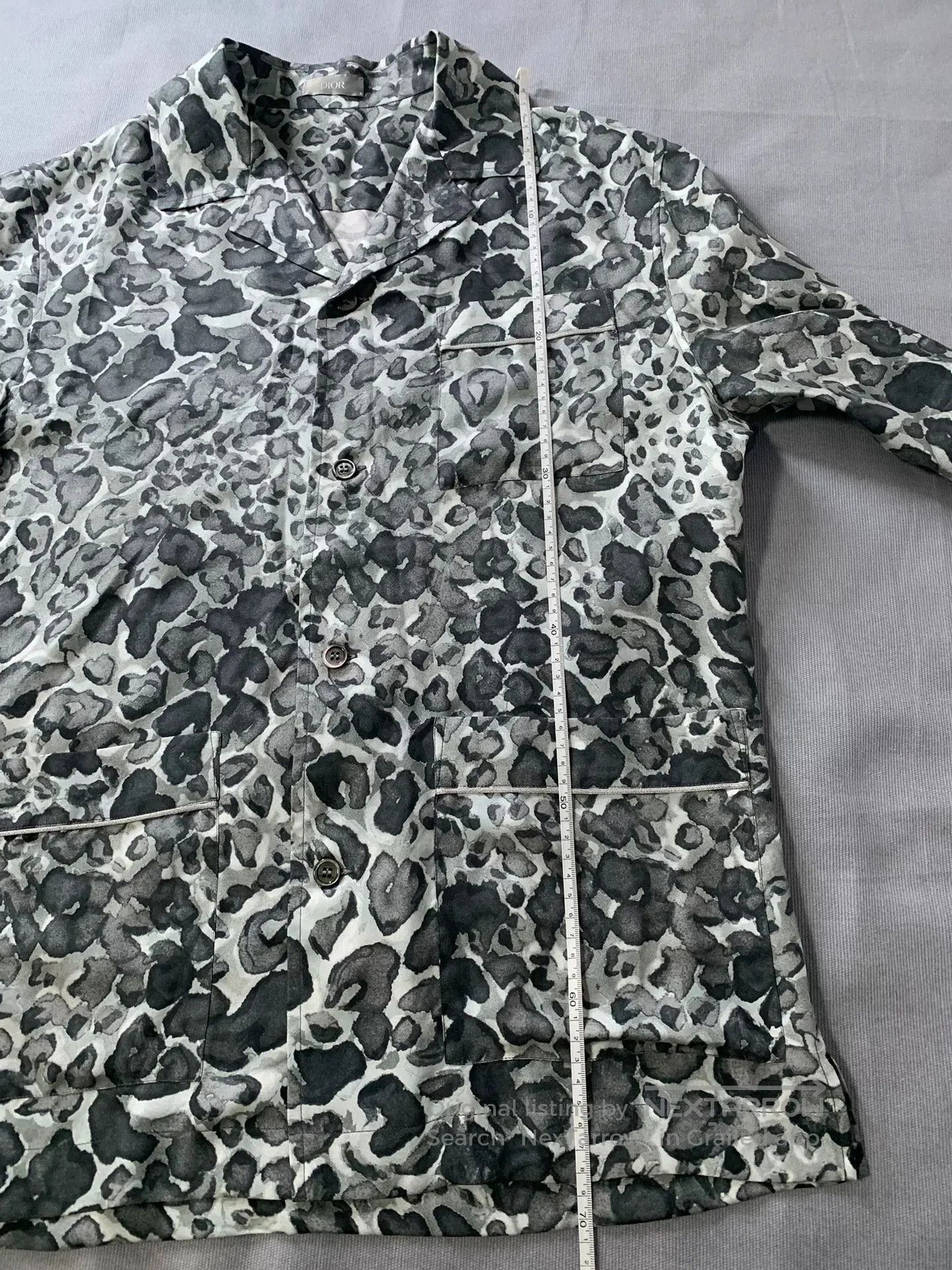 Dior Dior Leopard Print Silk Shirt. Size S / US 4 / IT 40 - 8 Thumbnail