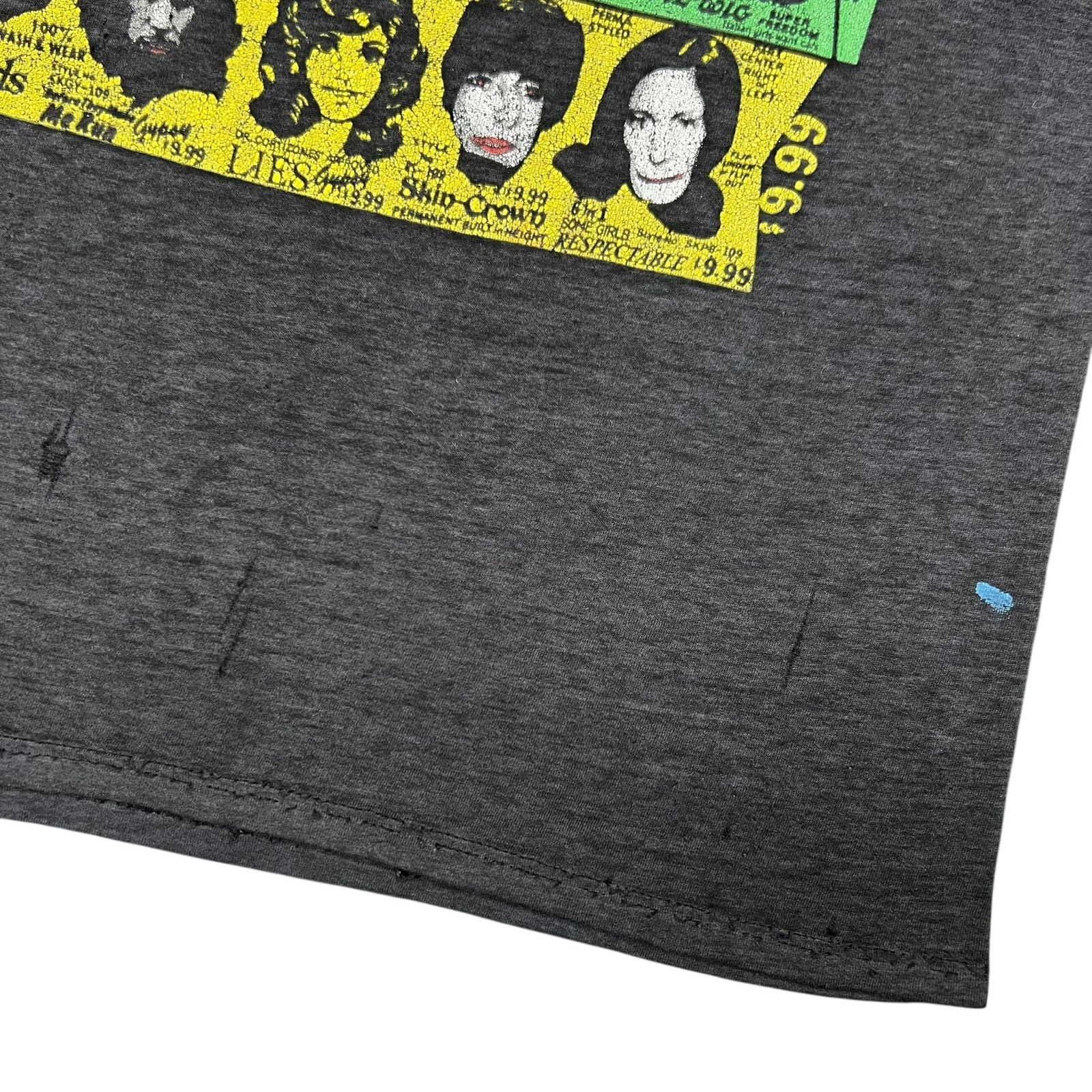 Band Tees × The Rolling Stones × Vintage 1980s The Rolling Stones Some Girls threadbare faded tee Size US L / EU 52-54 / 3 - 3 Thumbnail