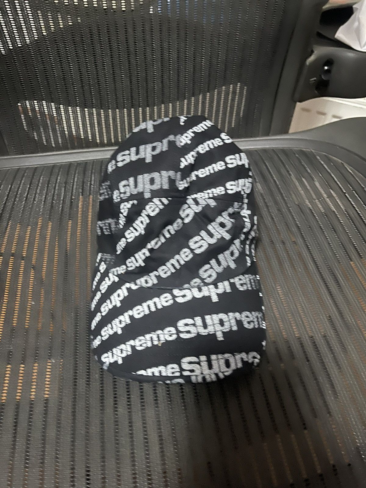 Supreme radial camp cap black