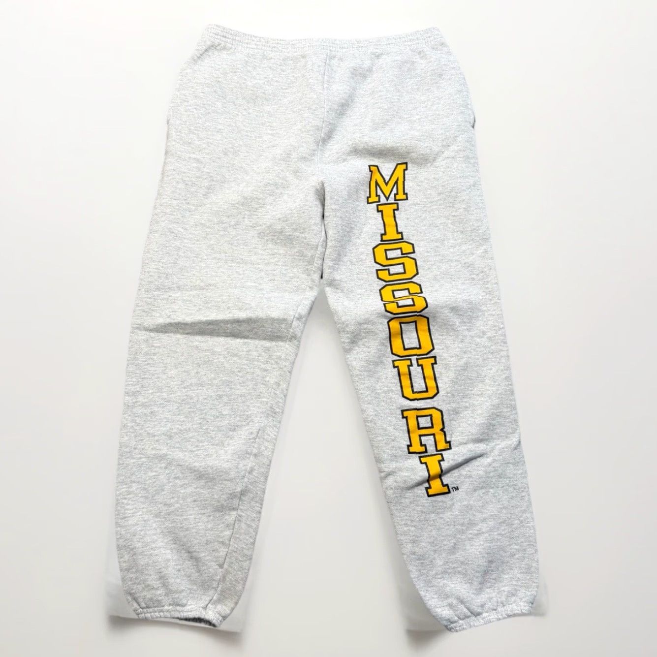Vintage VINTAGE Reverse Discus Sweatpants Mens XL 90s Missouri Tigers Gray Reversible USA Made Size US 36 / EU 52 - 2 Thumbnail