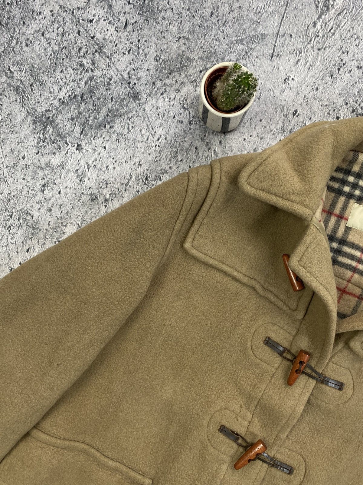 Burberry × Vintage Burberry hevy coat Vintage 90’ Size M / US 6-8 / IT 42-44 - 3 Thumbnail