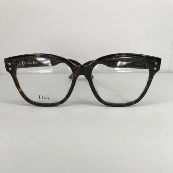 Dior Dior Ladies Tortoise Aviator/Pilot Eyeglass Frames Diorcd2f Size ONE SIZE - 3 Thumbnail