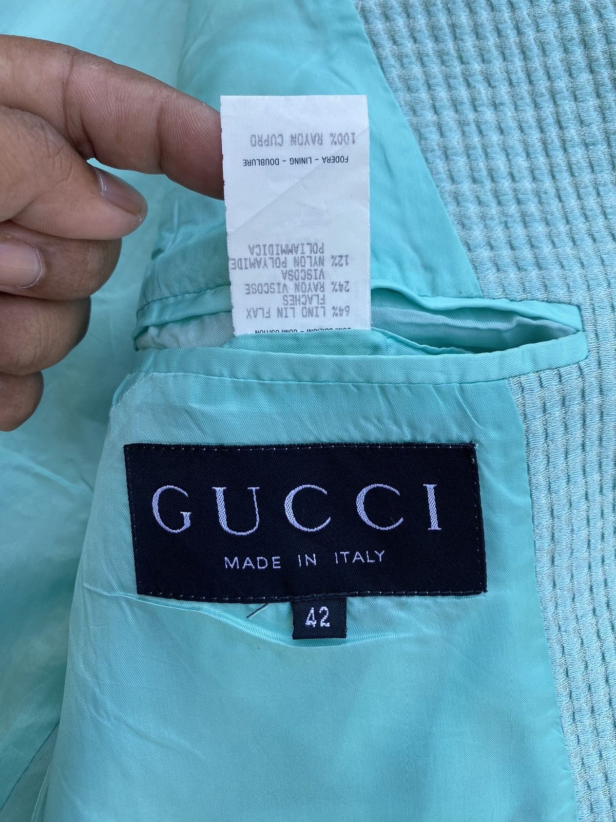 Gucci Rare Vintage GUCCI Women Blazer/Coat Size M / US 6-8 / IT 42-44 - 10 Thumbnail