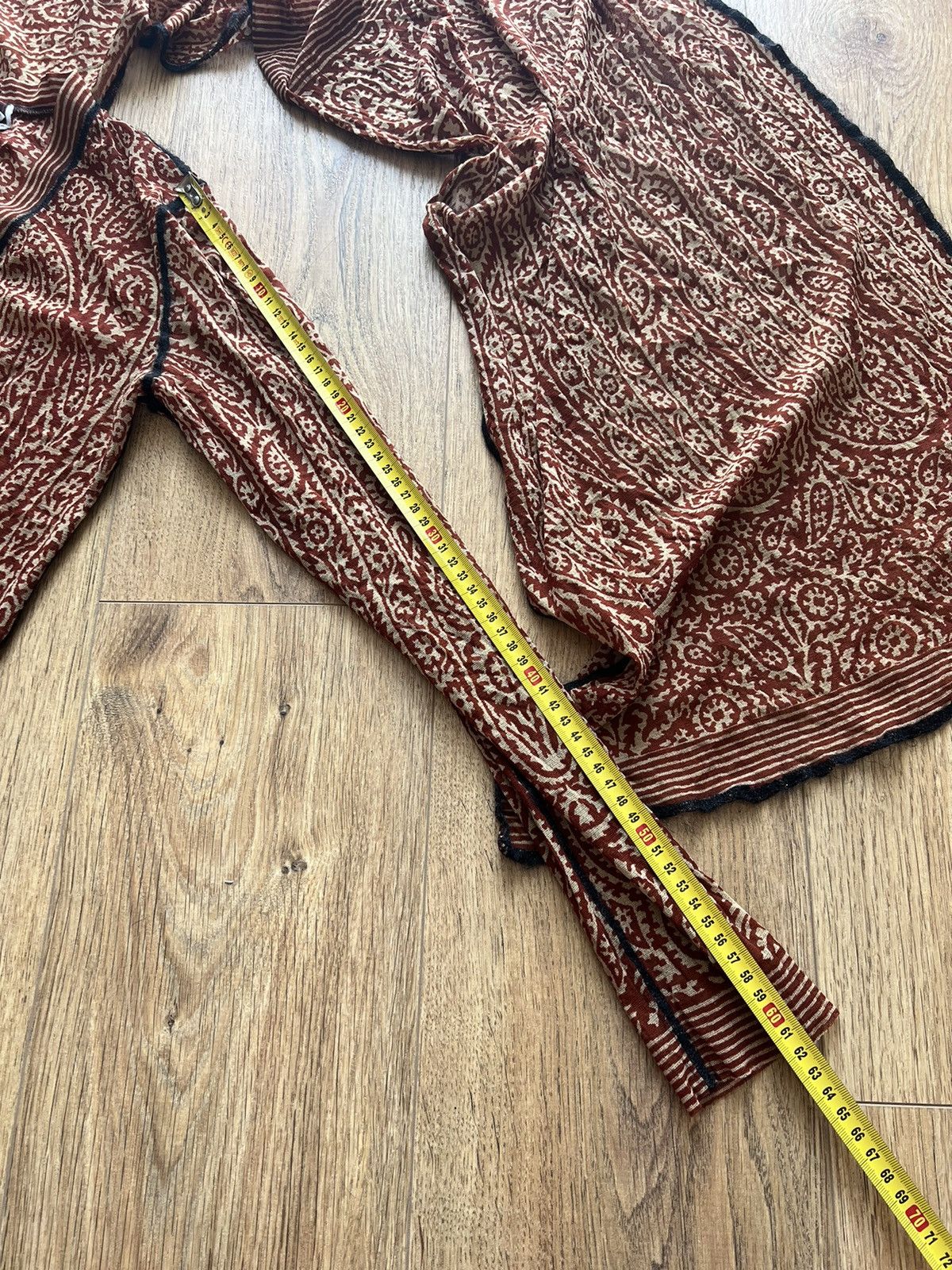 Jean Paul Gaultier Jean Paul Gaultier Vintage 2000 Mesh Cardigan Attached Scarf Size M / US 6-8 / IT 42-44 - 9 Thumbnail