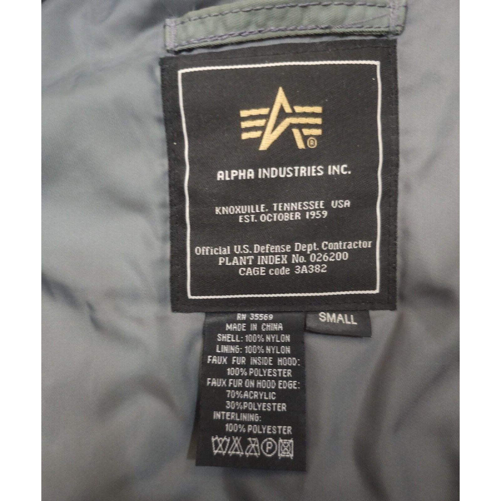 Alpha Industries Alpha Industries Extreme Weather Hooded Jacket N-3B Size US S / EU 44-46 / 1 - 8 Thumbnail