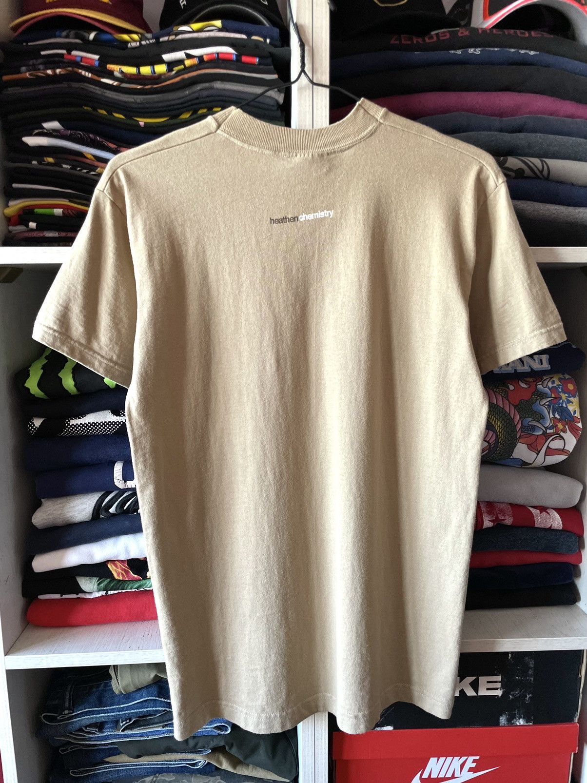 Band Tees Vintage 2002 Oasis Heathen Chemistry RKID025 Band T-Shirt Size US S / EU 44-46 / 1 - 11 Thumbnail