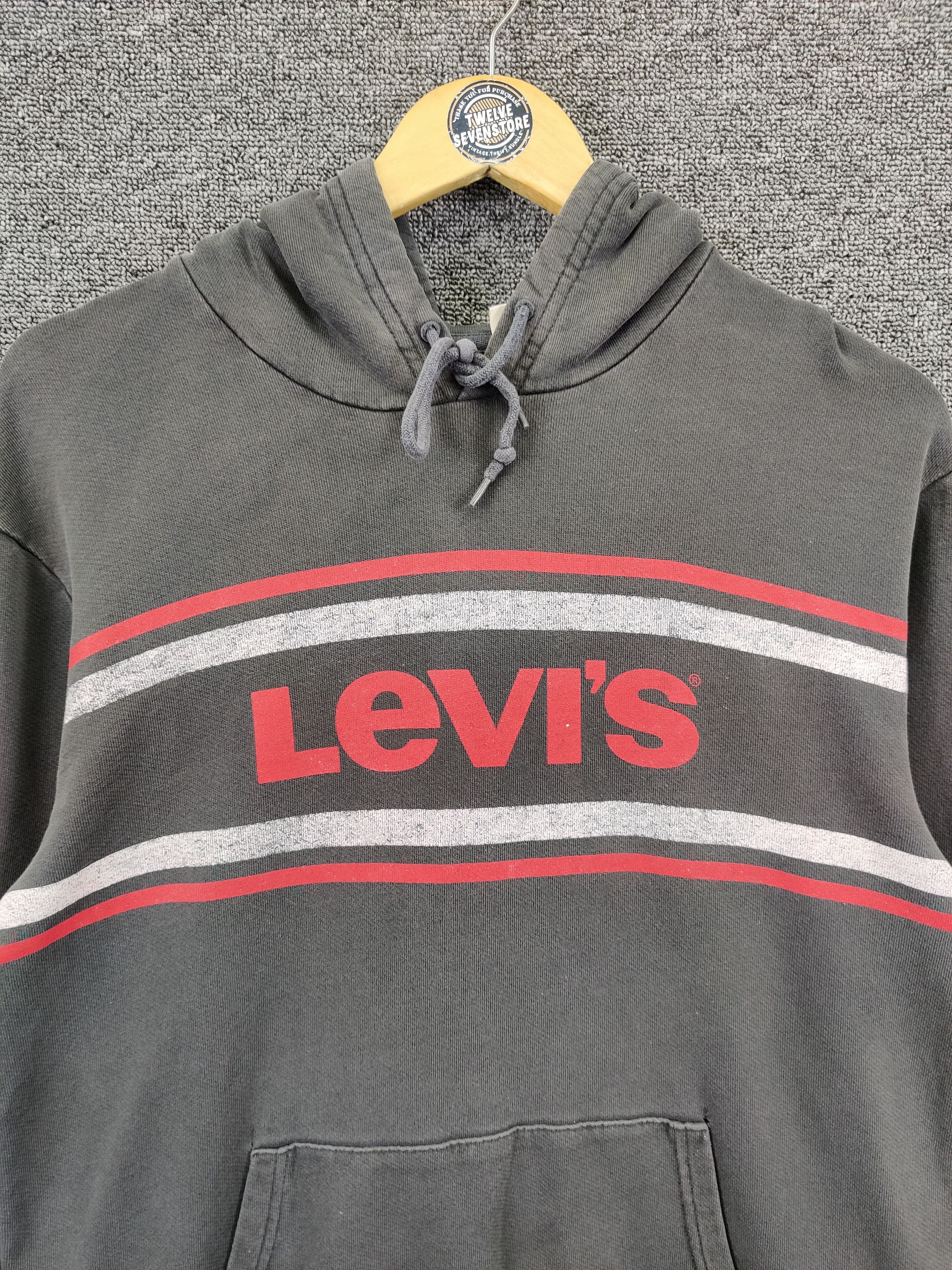 Levi's Vintage Clothing Vintage Levi's Spell Out Pullover Hoodie Size US M / EU 48-50 / 2 - 7 Thumbnail