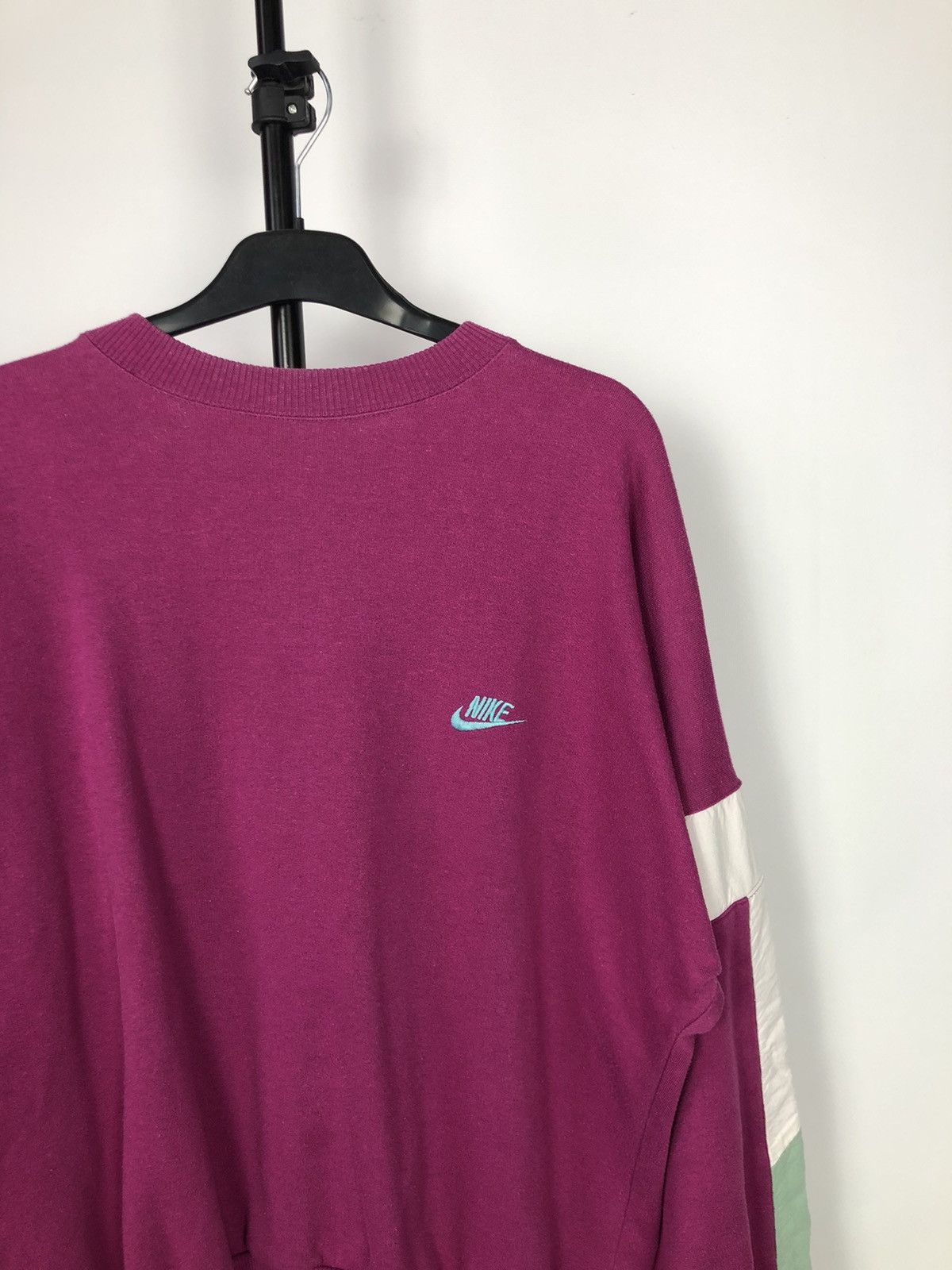 Nike × Vintage Nike vintage 00s very rare archival item pink colour Size US M / EU 48-50 / 2 - 2 Thumbnail