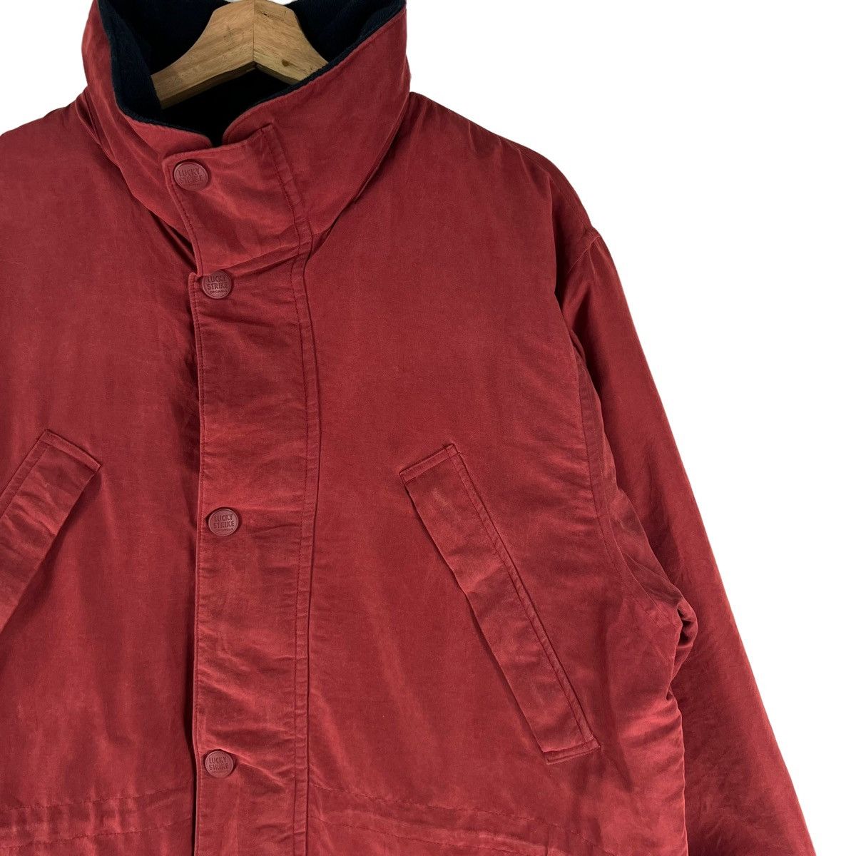 Japanese Brand 🔥VINTAGE SURVIVAL JACKET LUCKY STRIKE ISSEY MIYAKE Size US L / EU 52-54 / 3 - 2 Thumbnail