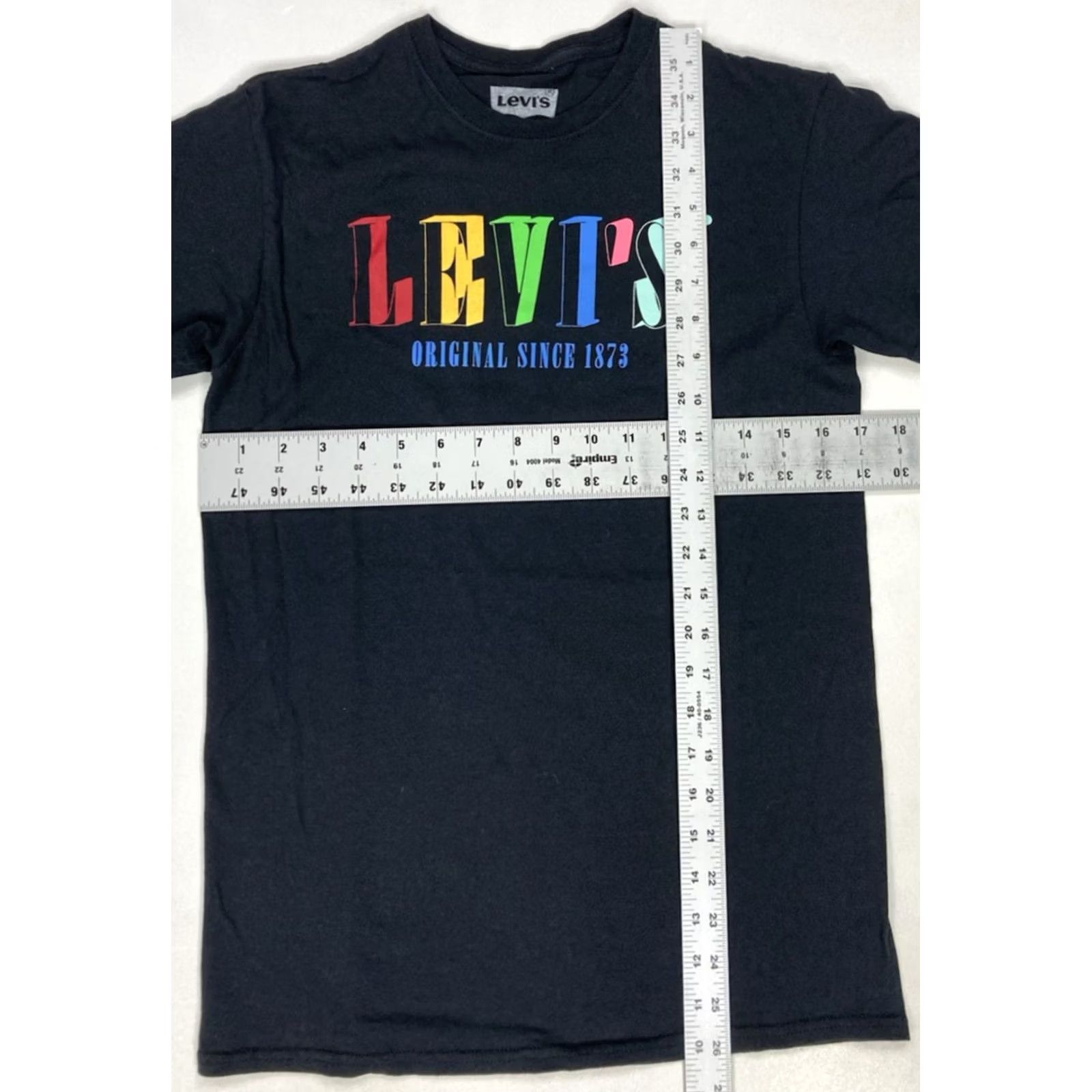 Levi's Levi’s Logo Graphic T-shirt Men Small Black Short Sleeve Size US S / EU 44-46 / 1 - 5 Thumbnail