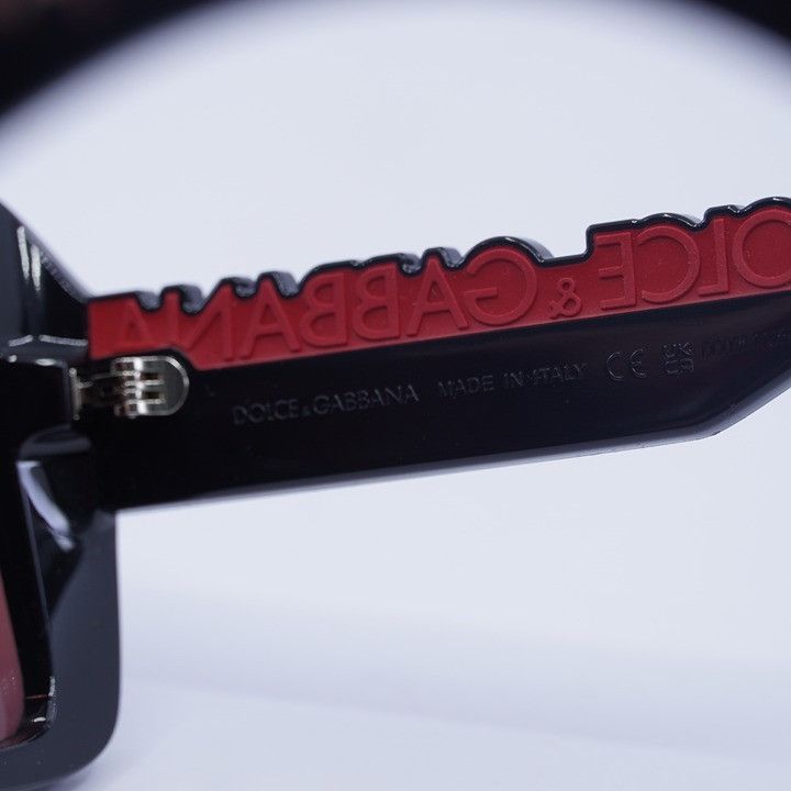 Dolce & Gabbana Dolce & Gabbana DG6204 501/75 Sunglasses Shiny Black Shield Size ONE SIZE - 7 Thumbnail