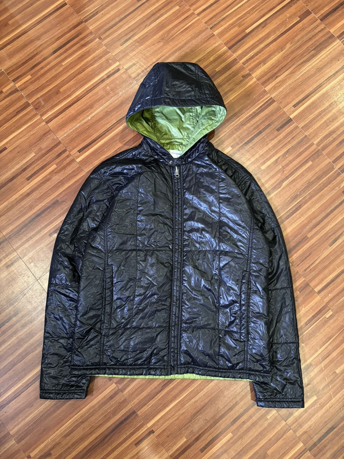 Comme des Garcons Cdg - Reversible Nylon Jacket - Black&Green Cw Size US L / EU 52-54 / 3 - 2 Thumbnail