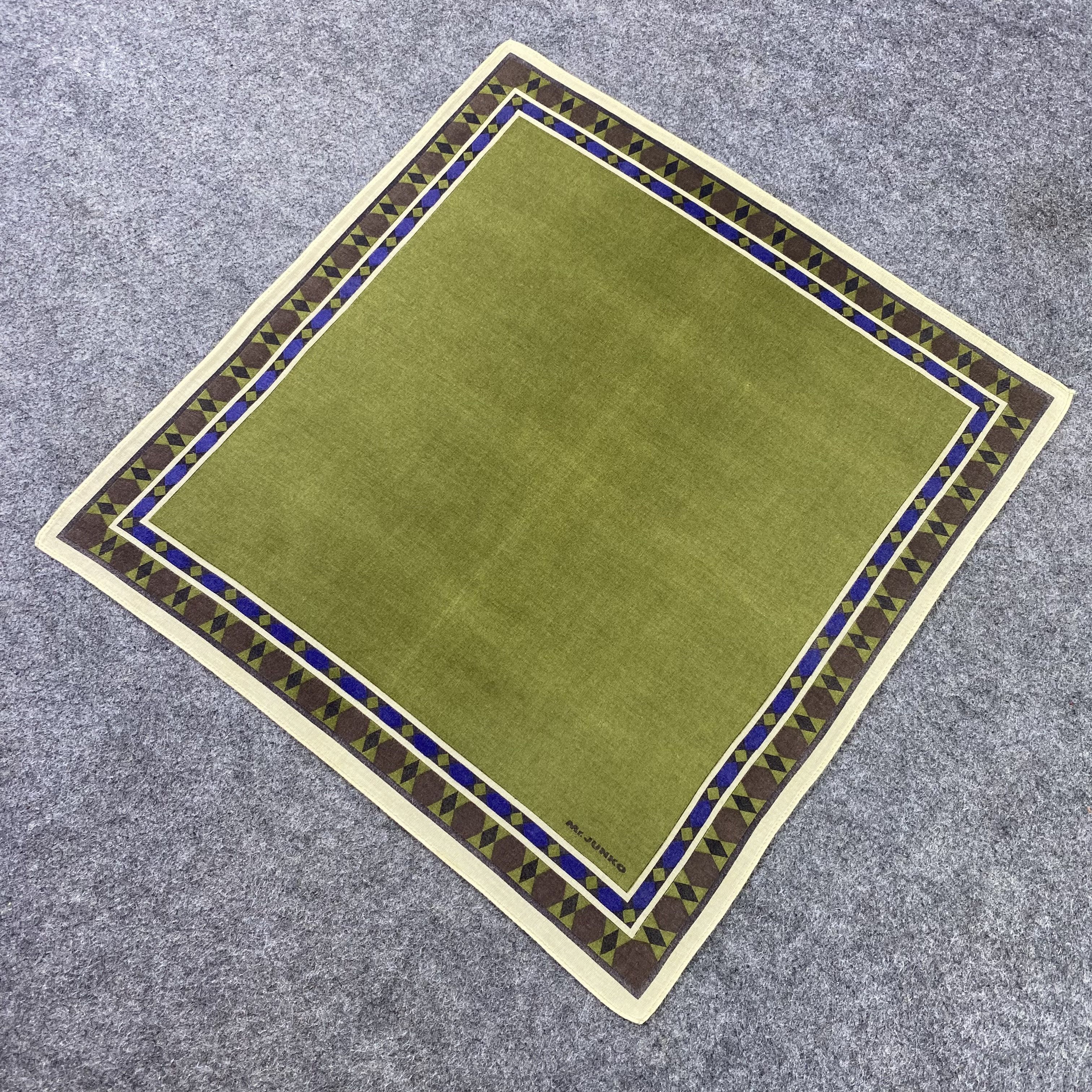 Japanese Brand Mr. Junko Handkerchief / Bandana / Neckerchief C193 Size ONE SIZE - 4 Thumbnail