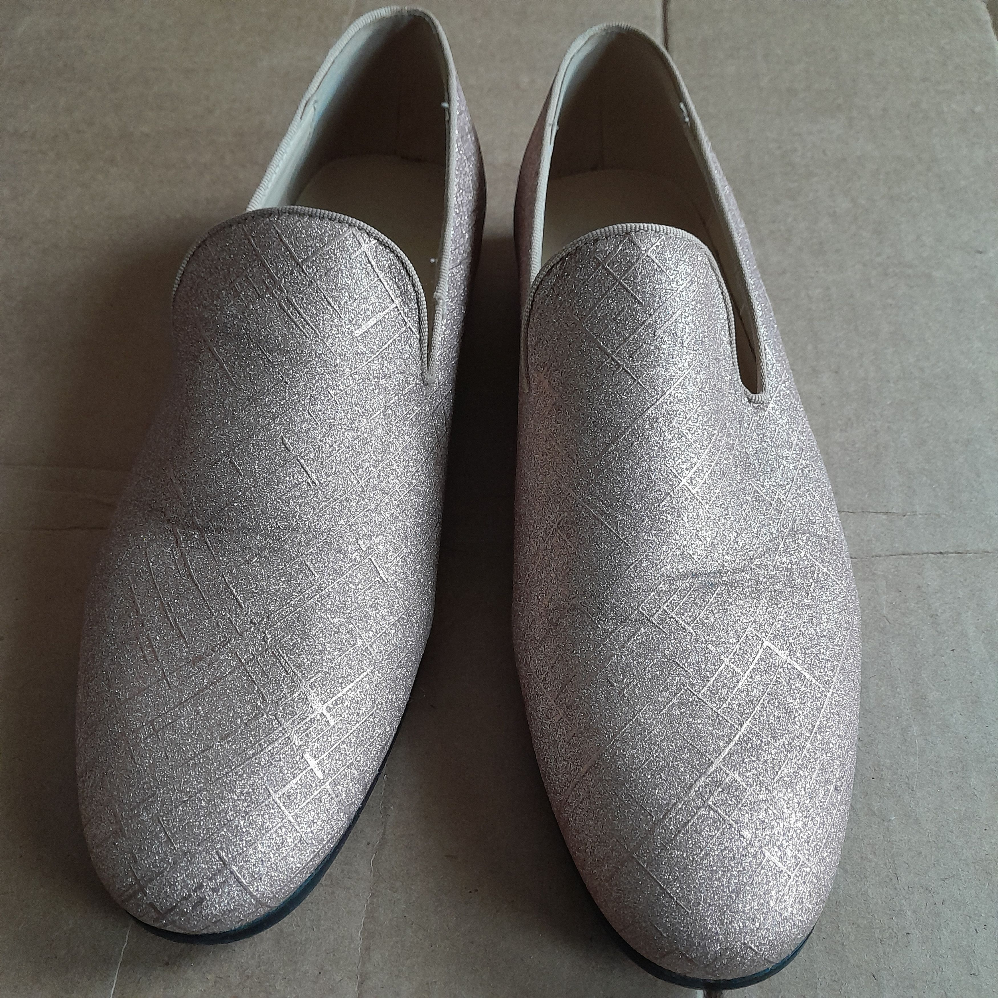 Other Royal Shoes Men’s Metallic Glitter Formal Slip-on Loafer Size US 12 / EU 45 - 1 Thumbnail