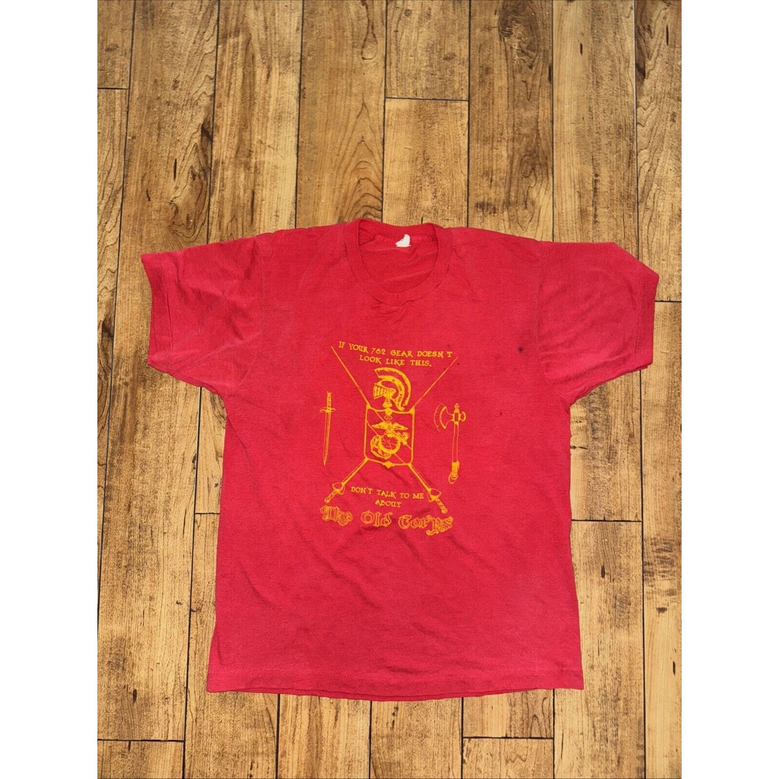 Other Screen Stars Marine Corps T-Shirt L 19x25 Single Stitch USA Size US L / EU 52-54 / 3 - 1 Thumbnail
