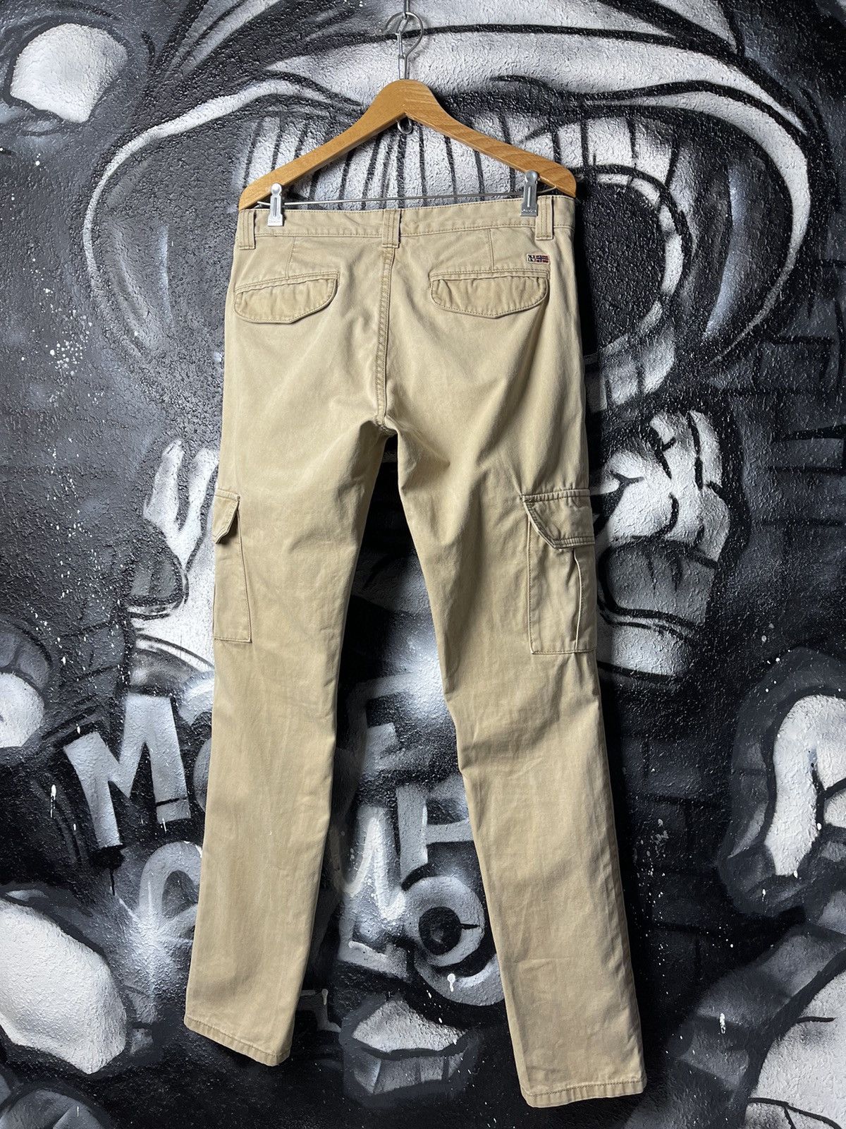 Napapijri Napapijri Beige Cargo Pants Men’s Size W32 L34 Size US 32 / EU 48 - 2 Thumbnail