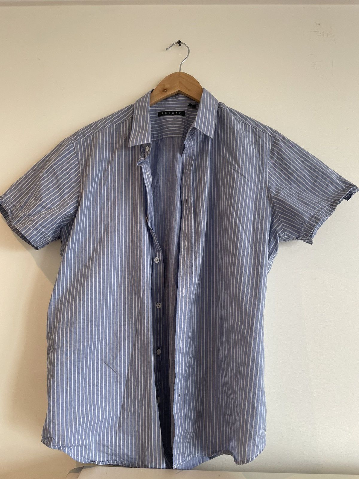 Theory Theory Striped Shirt Size US M / EU 48-50 / 2 - 1 Thumbnail