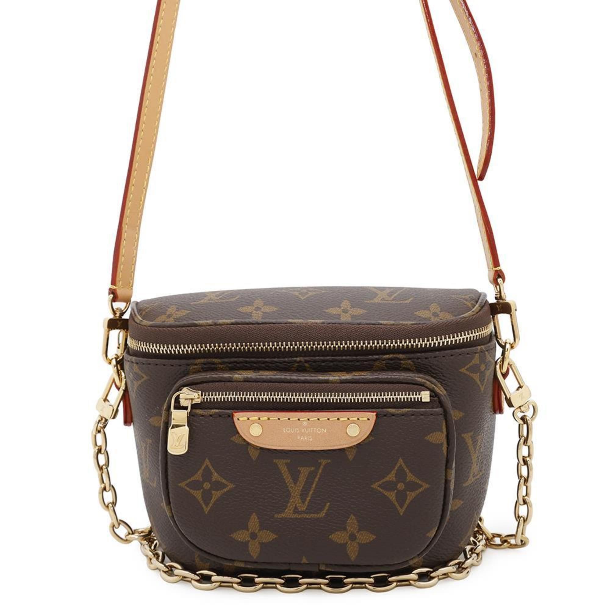 Louis Vuitton Shoulder Bag Monogram Mini Bum M82335 Louis Vuitton in Brown, Women's