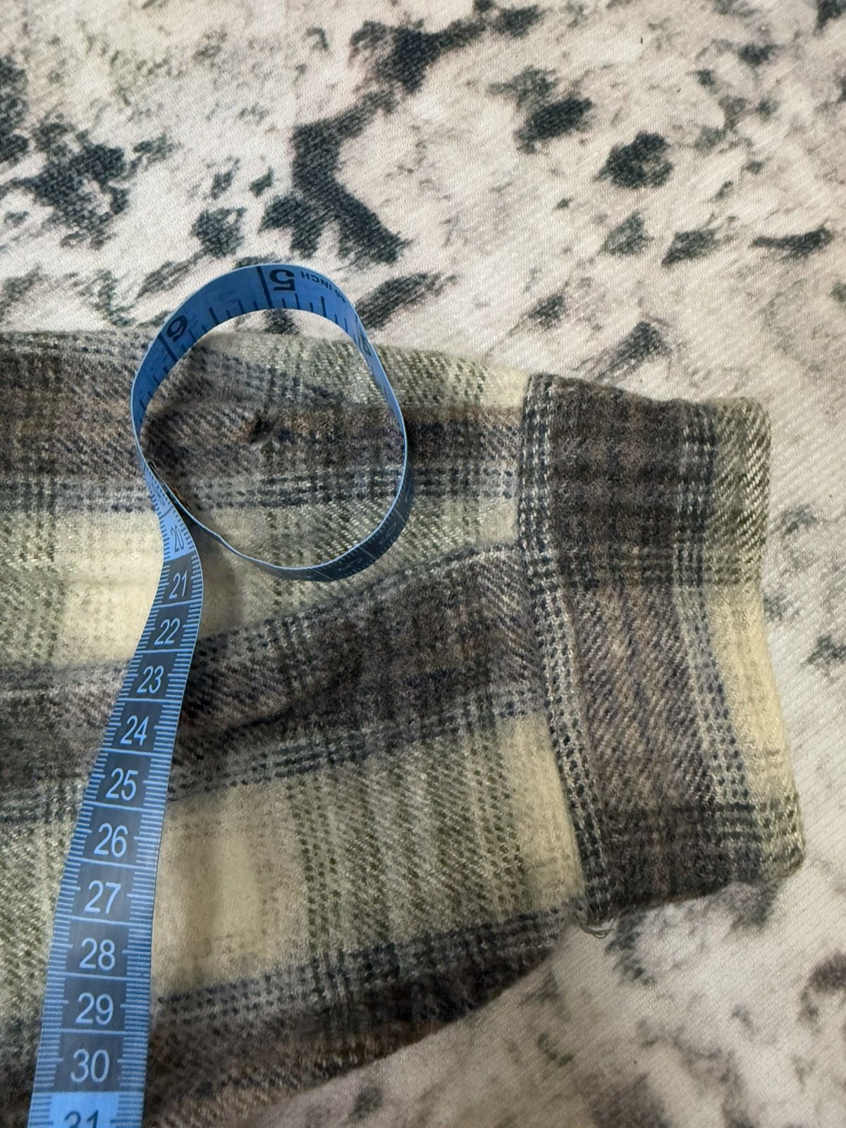 Japanese Brand × Uniqlo × Vintage Vintage 90s Uniqlo Plaid Tweed Chekered Flanel Wool Jacket Size US L / EU 52-54 / 3 - 18 Thumbnail