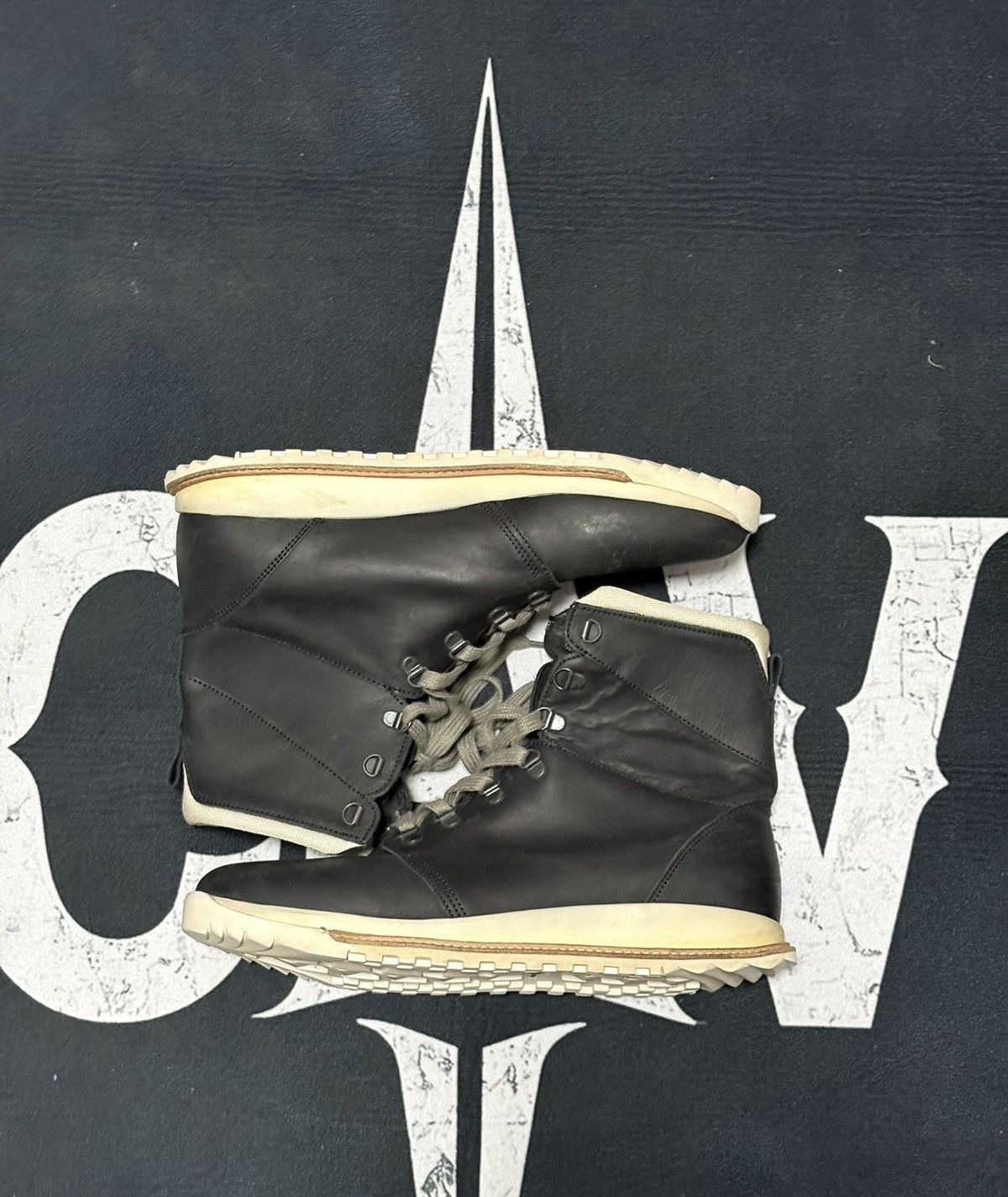 Rick Owens Rick Owens 18SS x Hood Rubber Company High-Top Boots Size US 10 / EU 43 - 1 Thumbnail