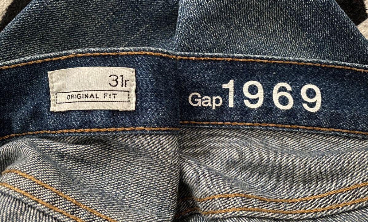 Gap Vintage Gap Original Fit Selvedge Jeans Size US 36 / EU 52 - 8 Thumbnail