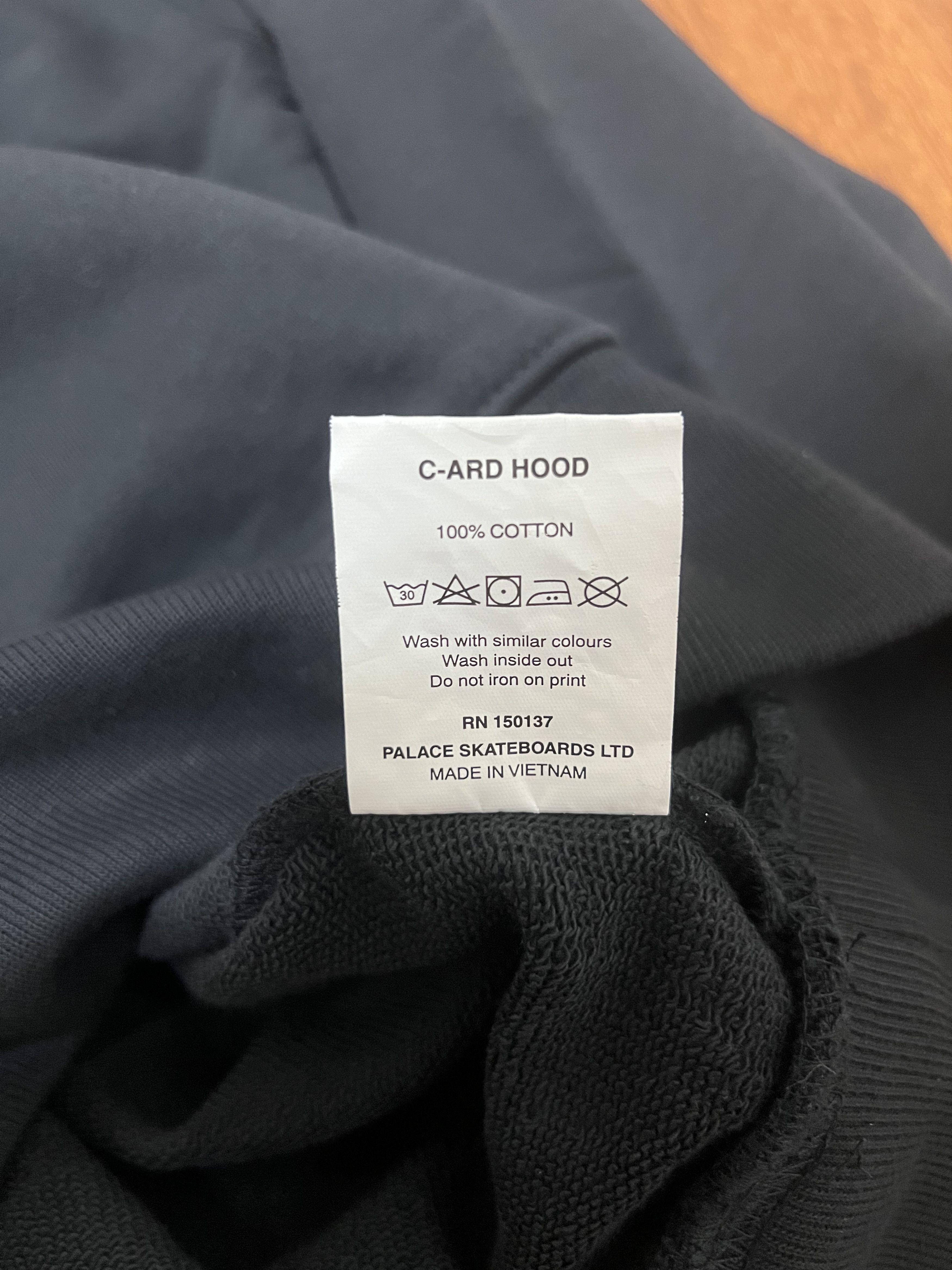 Palace 💚 2019 Palace C-ARD Hoodie Black Medium NEW Size US M / EU 48-50 / 2 - 10 Thumbnail