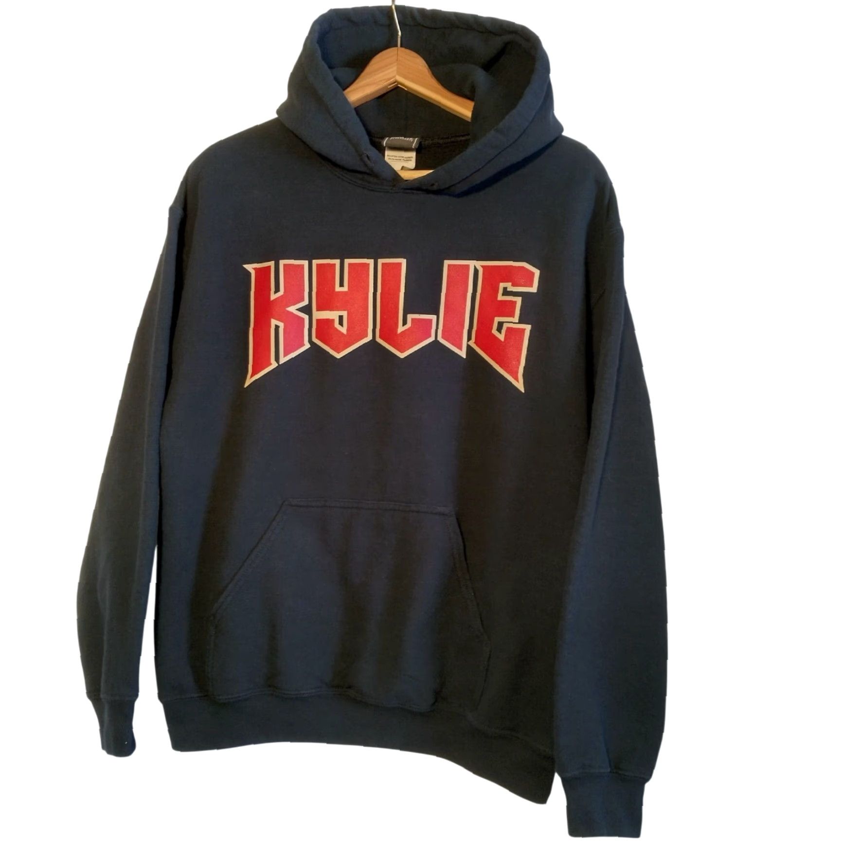 Logo 7 Kylie Jenner Hoodie Unisex Adult Medium Black Pullover Sweatshirt with Red Logo Fashion Size US M / EU 48-50 / 2 - 2 Thumbnail
