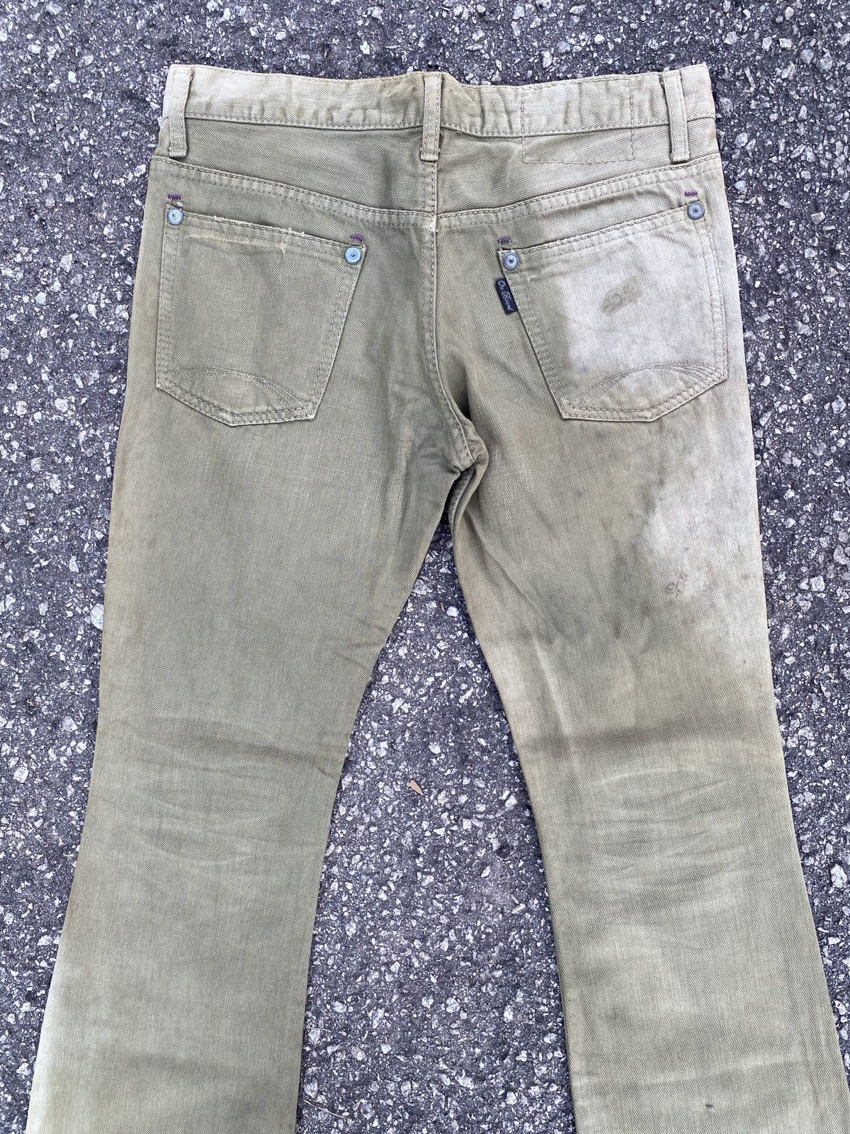 Japanese Brand Japanese Brand On Board Distressed Flare Denim Size US 31 - 10 Thumbnail