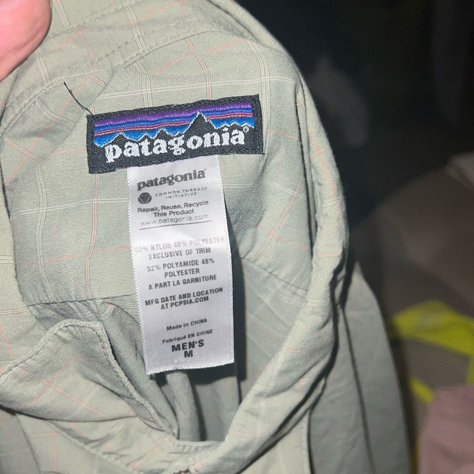Patagonia PATAGONIA plaid button down mens shirt M Size US M / EU 48-50 / 2 - 2 Thumbnail