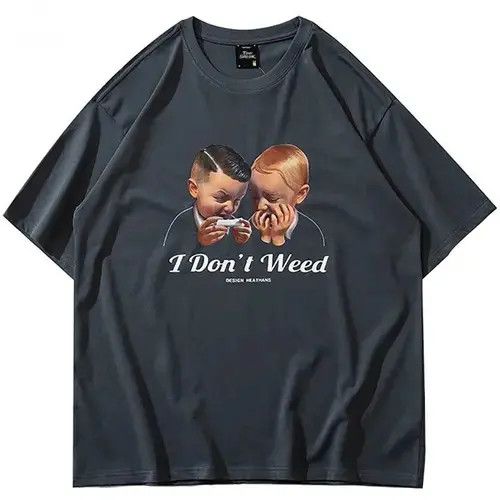 Japanese Brand × Vintage I Dont Weed Tshirt Size US L / EU 52-54 / 3 - 1 Thumbnail