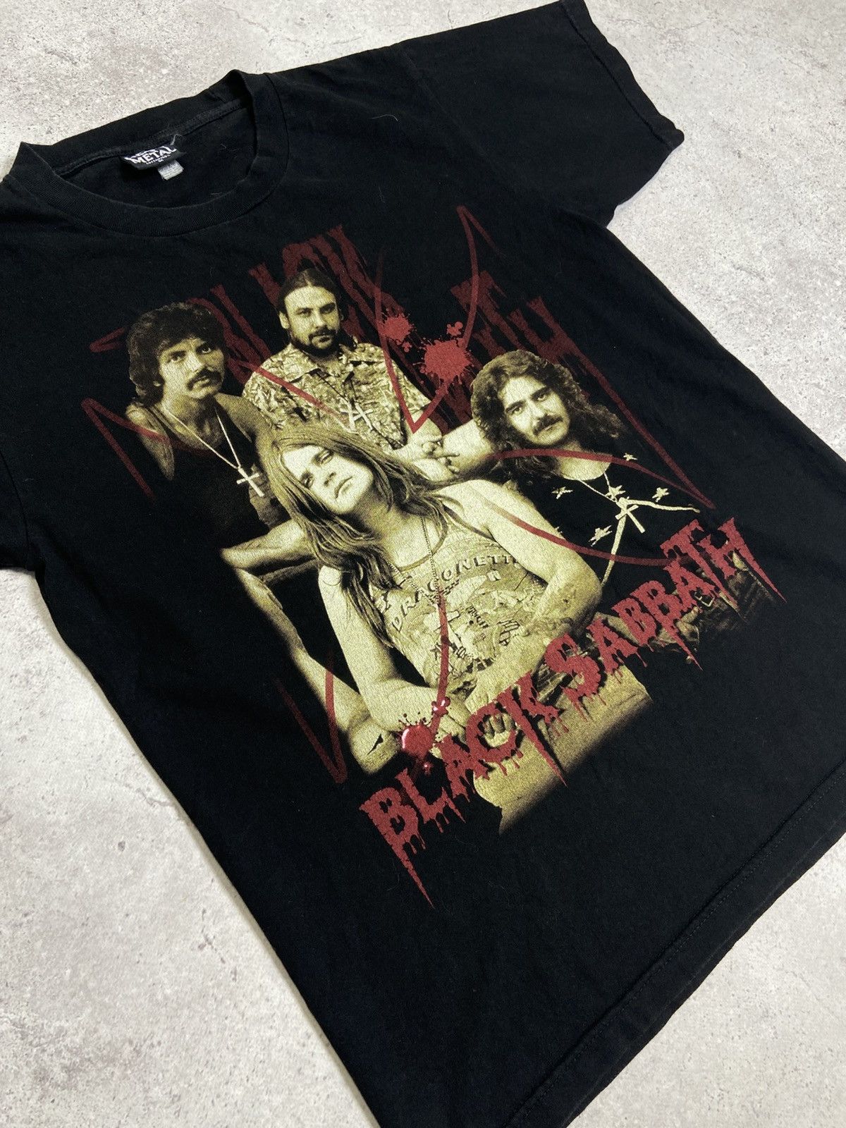 Band Tees Vintage Black Sabbath Ozzy Osbourne t shirt Size US M / EU 48-50 / 2 - 2 Thumbnail