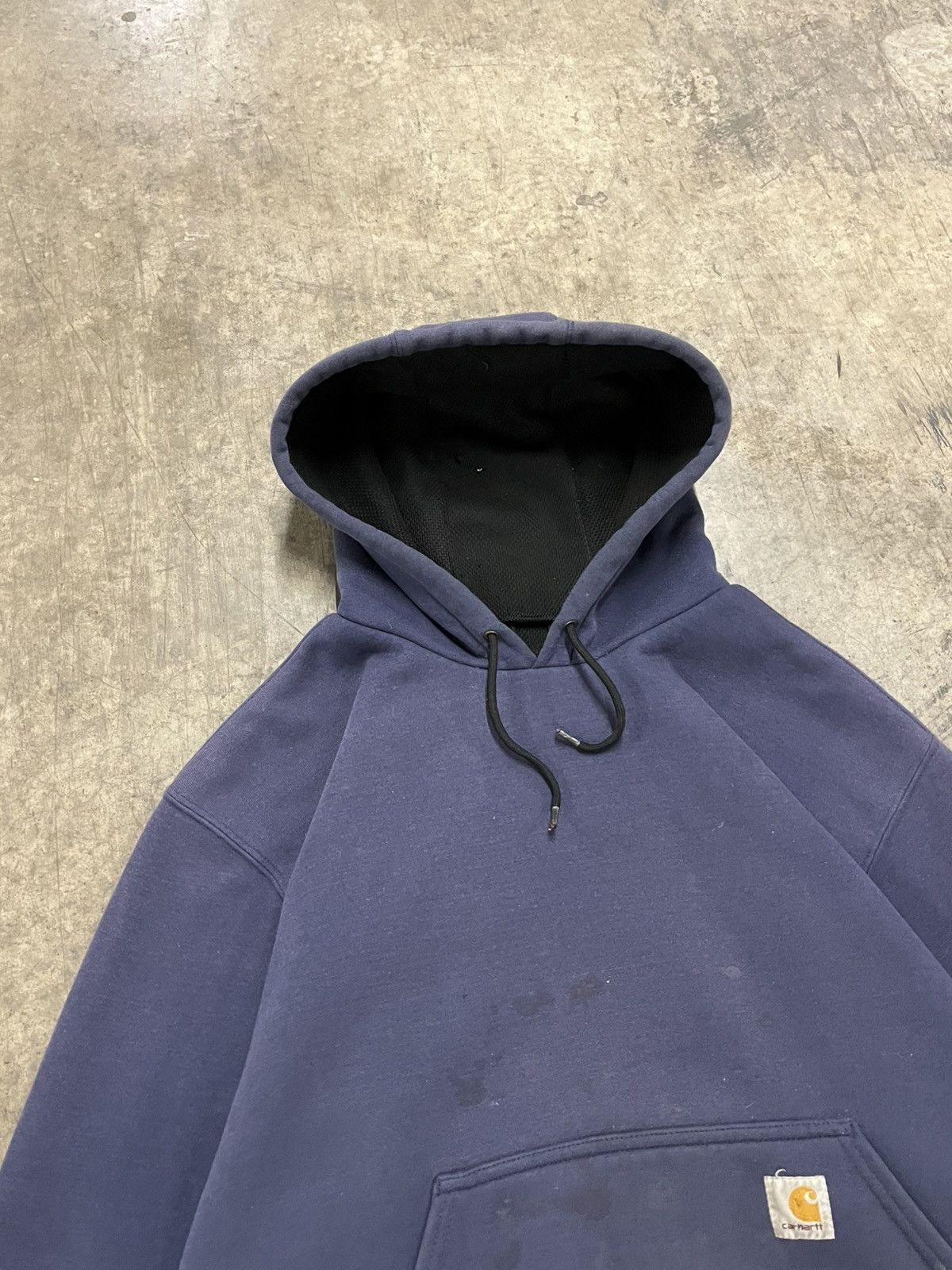 Carhartt × Vintage Carhartt vintage thermal lined hoodie thrashed skater hype Size US XL / EU 56 / 4 - 6 Thumbnail