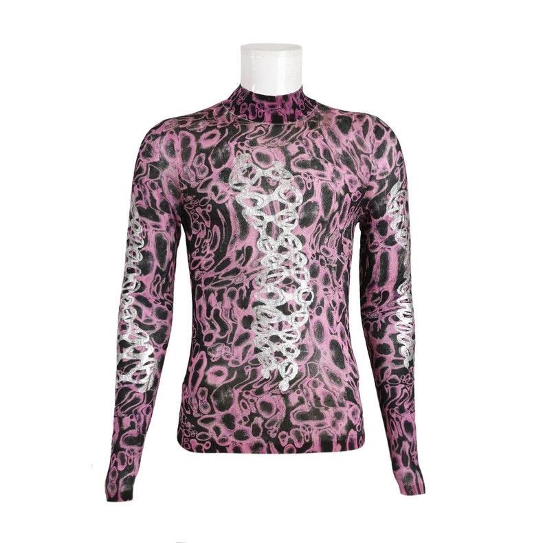 Acne Studios Acne Studios Colorblock Print Long-Sleeve Top-2508 Size US L / EU 52-54 / 3 - 2 Thumbnail