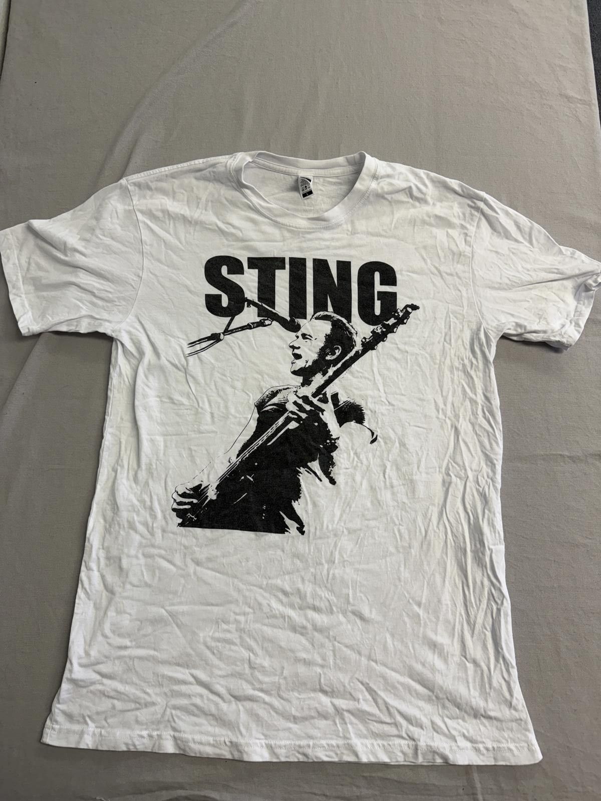 AS Colour Sting Singer of Police T-shirt Sting 57th & 9th Tour Tee - L Size US L / EU 52-54 / 3 - 1 Thumbnail