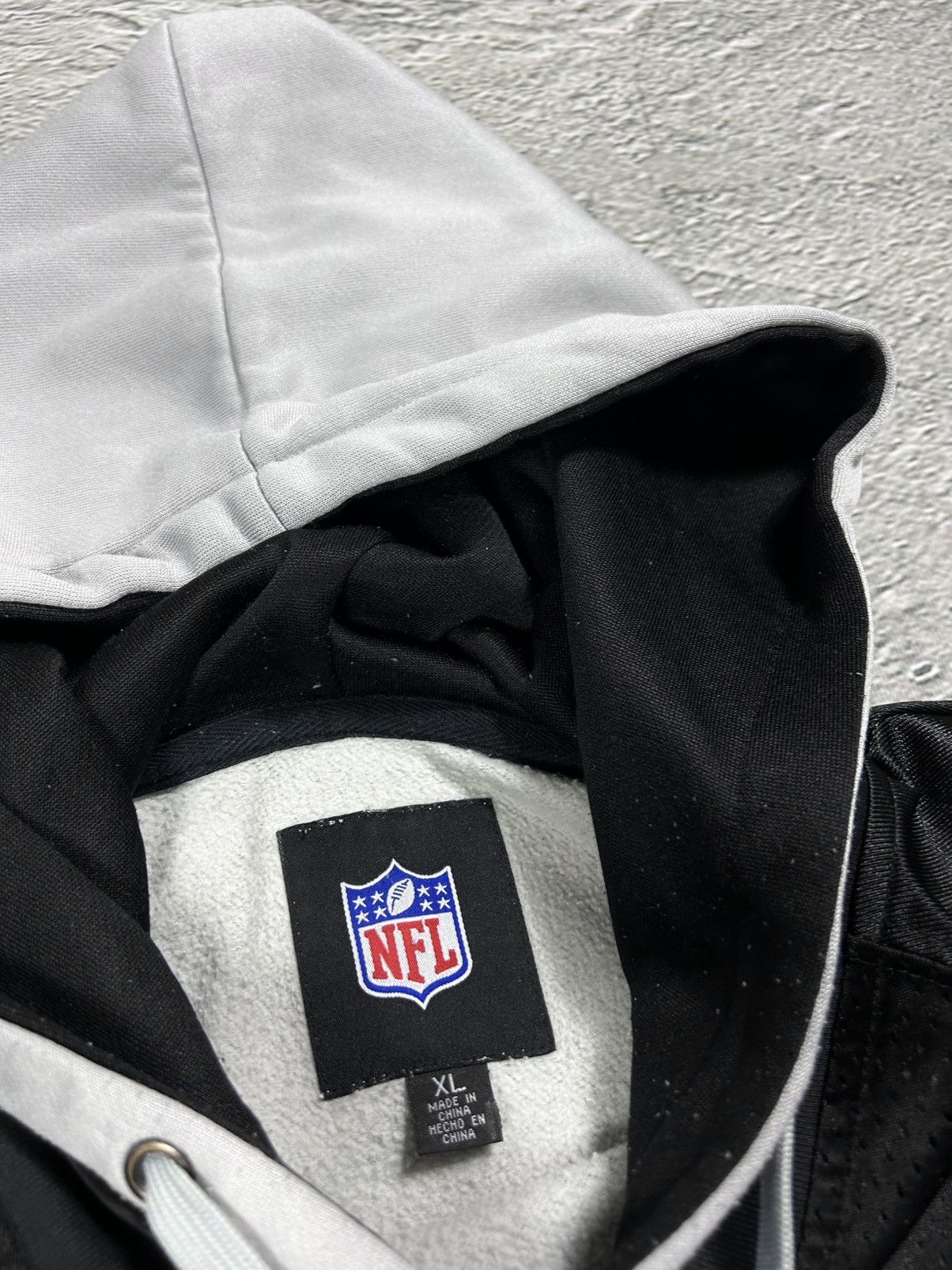 NFL NFL Raiders Orlando hoodie with jersey black grey Size US XL / EU 56 / 4 - 5 Thumbnail
