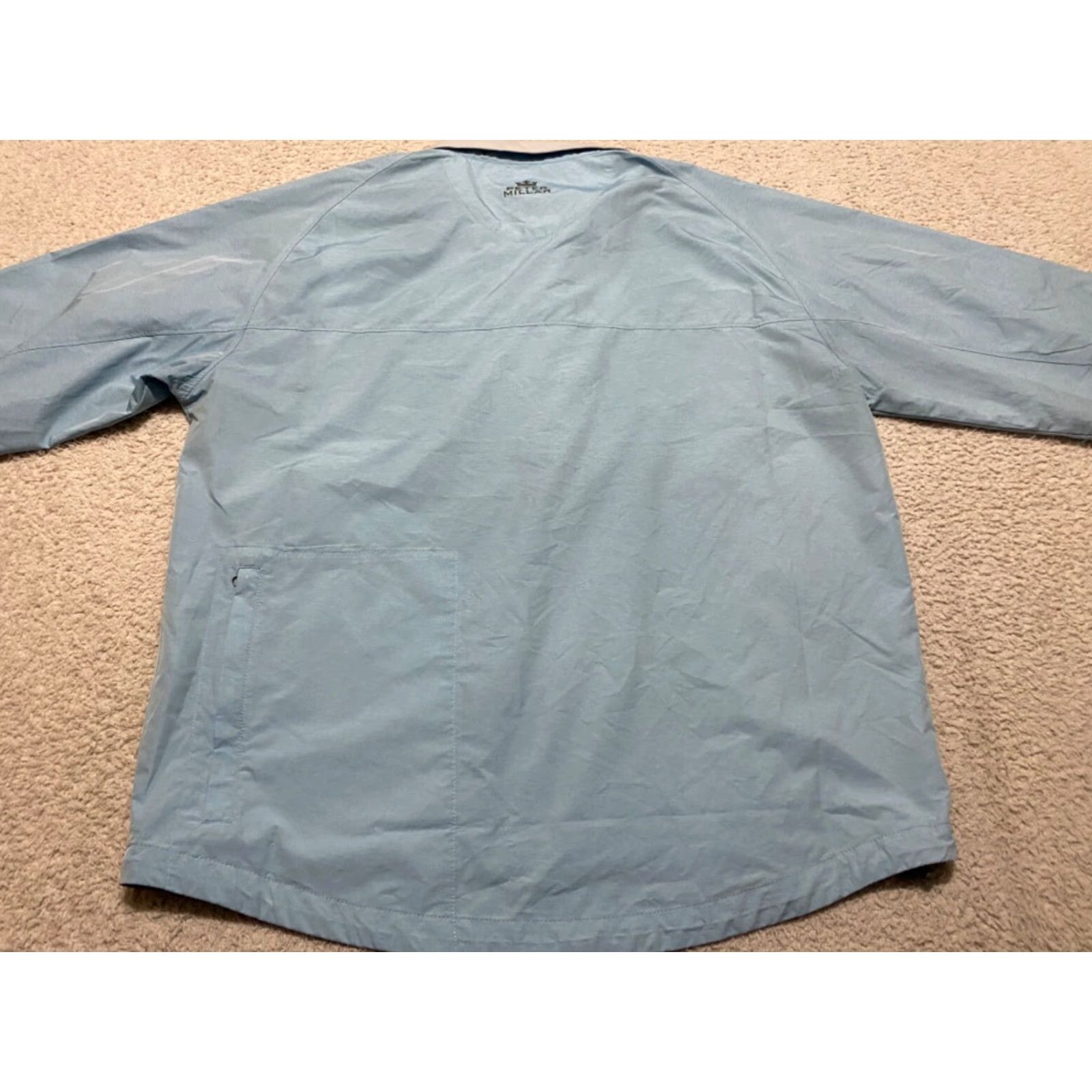 Peter Millar Peter Millar Mens Large Jacket Blue 1/4 Zip Pullover Crown Sport Golf Outdoor Jacket Mens Large Blue 1/4 Zip Pullover Crown Sport Golf Outdoor Size US L / EU 52-54 / 3 - 7 Thumbnail