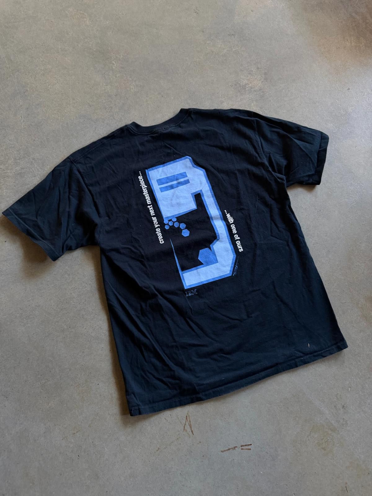 Fruit Of The Loom VTG IBM IntelliStation Create Your Next Masterpiece Tee Sz L Size US L / EU 52-54 / 3 - 2 Thumbnail
