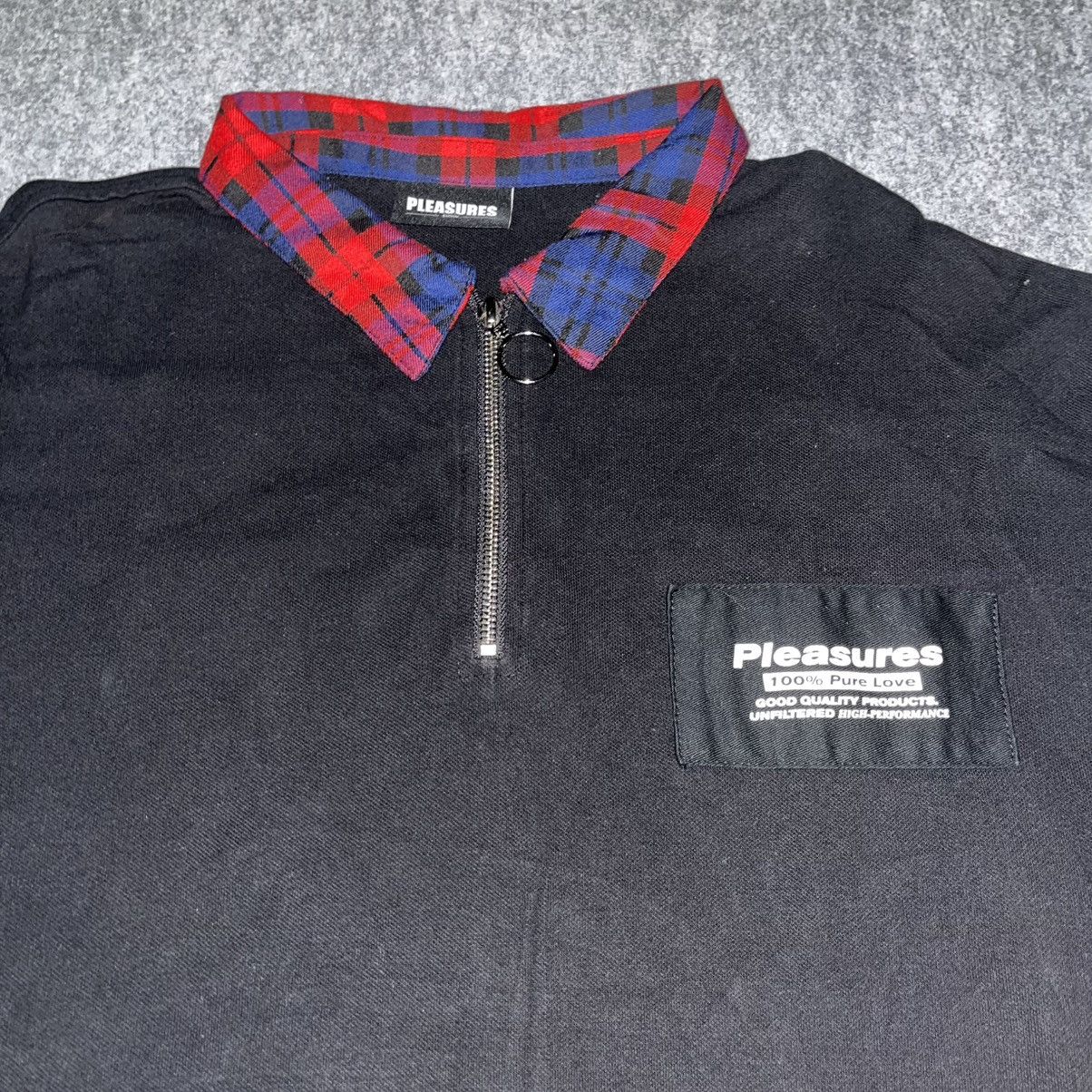 Pleasures POLO LONGSLEVEE PLEASURES Size US XL / EU 56 / 4 - 4 Thumbnail