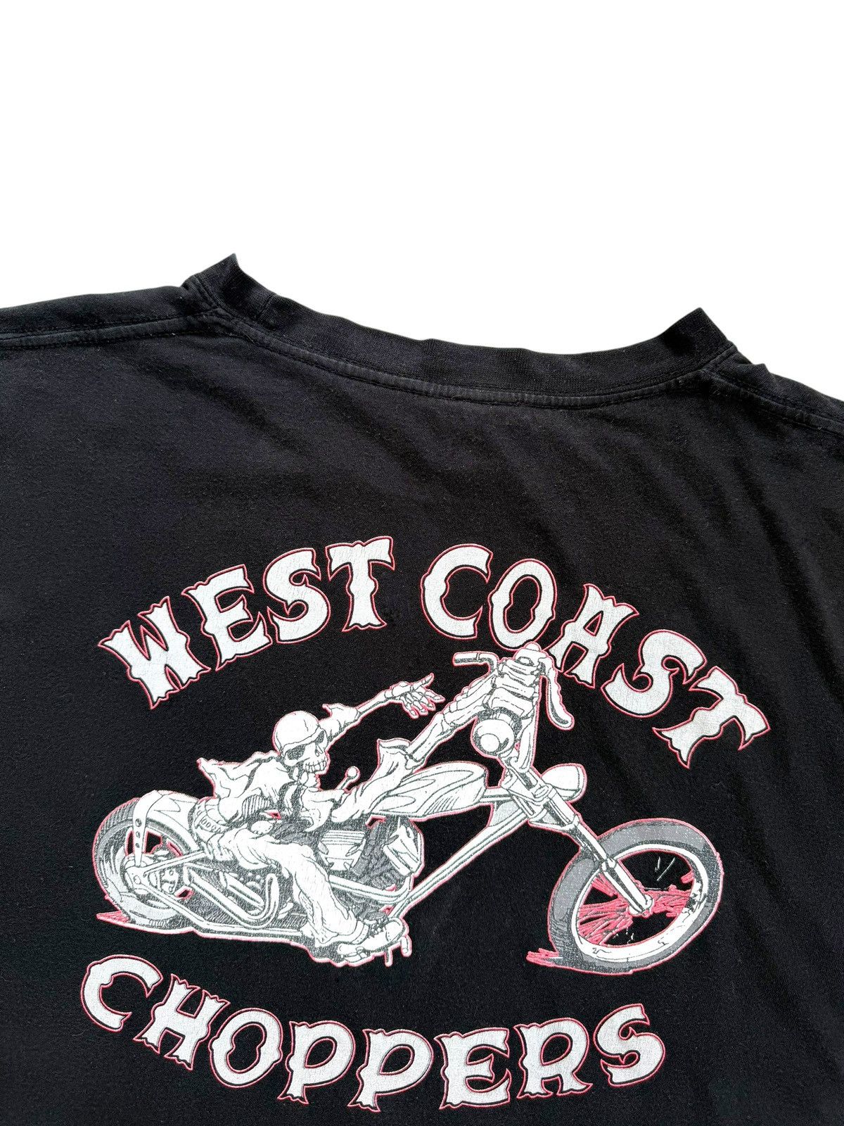 West Coast Choppers Vintage West Coast Choppers Biker Faded tee Size US XXL / EU 58 / 5 - 4 Thumbnail