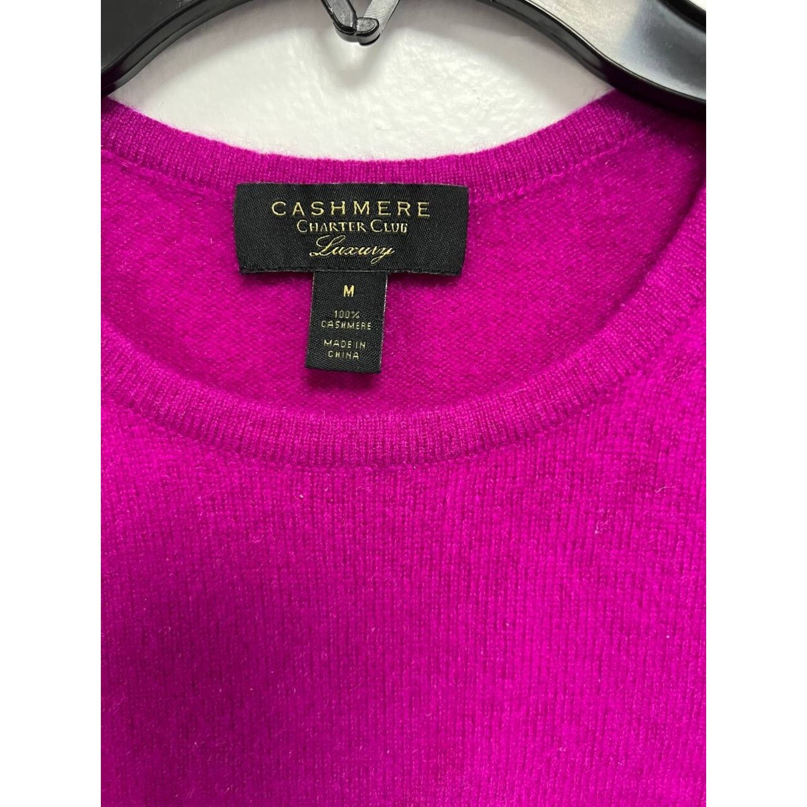 Chapter Charter Club Luxury Cashmere Sweater Jumper Size M A000028 Size M / US 6-8 / IT 42-44 - 3 Thumbnail